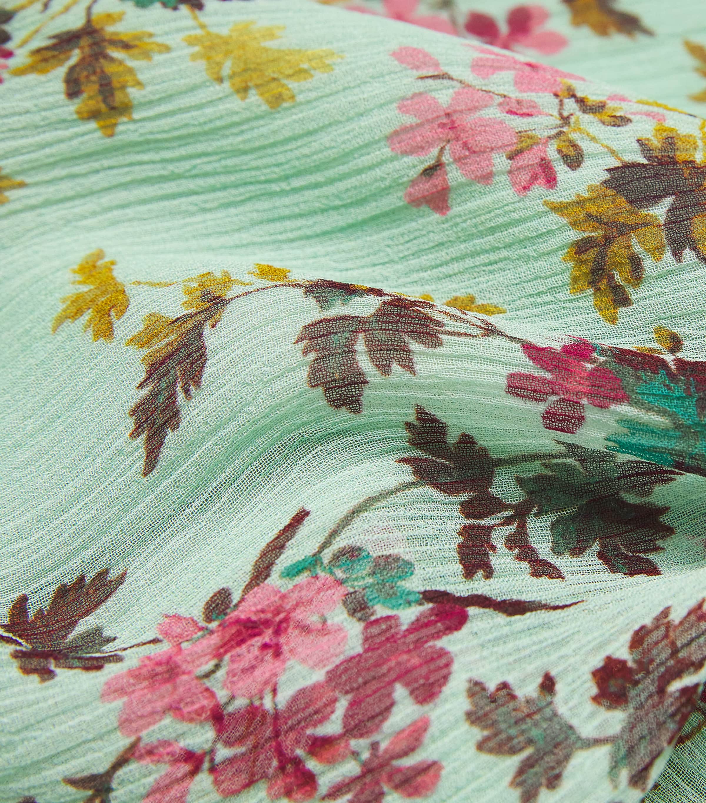 Ulla Johnson Womens Silk Ruffled Willow Blouse Opaline Image 6