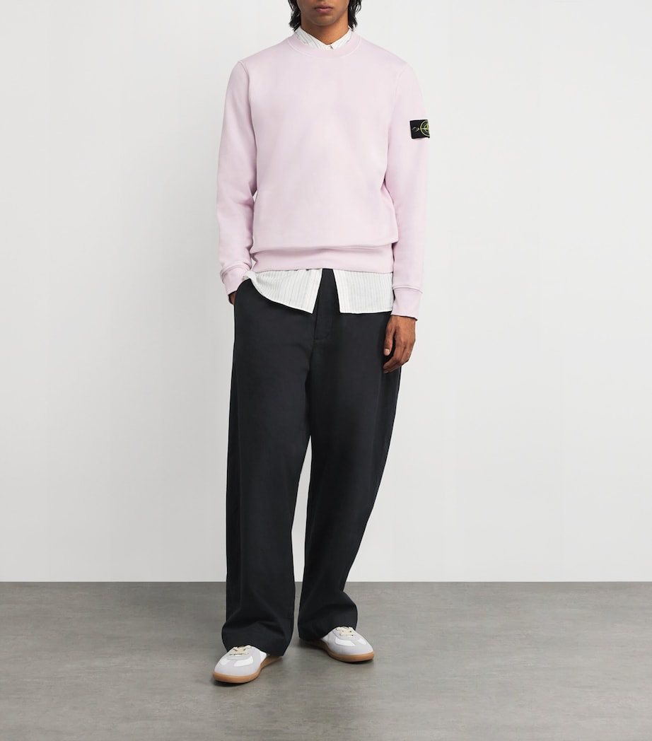 Cotton Compass Logo Sweatshirt V0080 Image 2