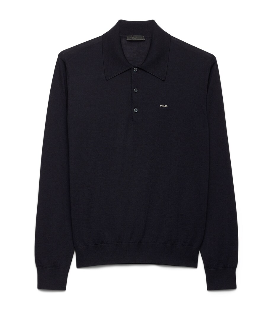Wool Polo Shirt F0008 Image 1