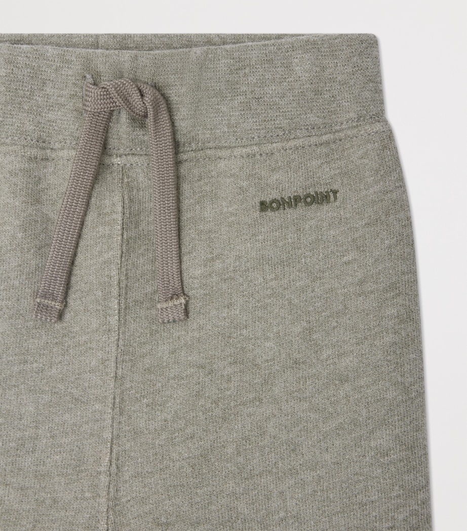 Cotton-Blend Sweatpants (1-18 Months) VERT DE GRIS Image 3
