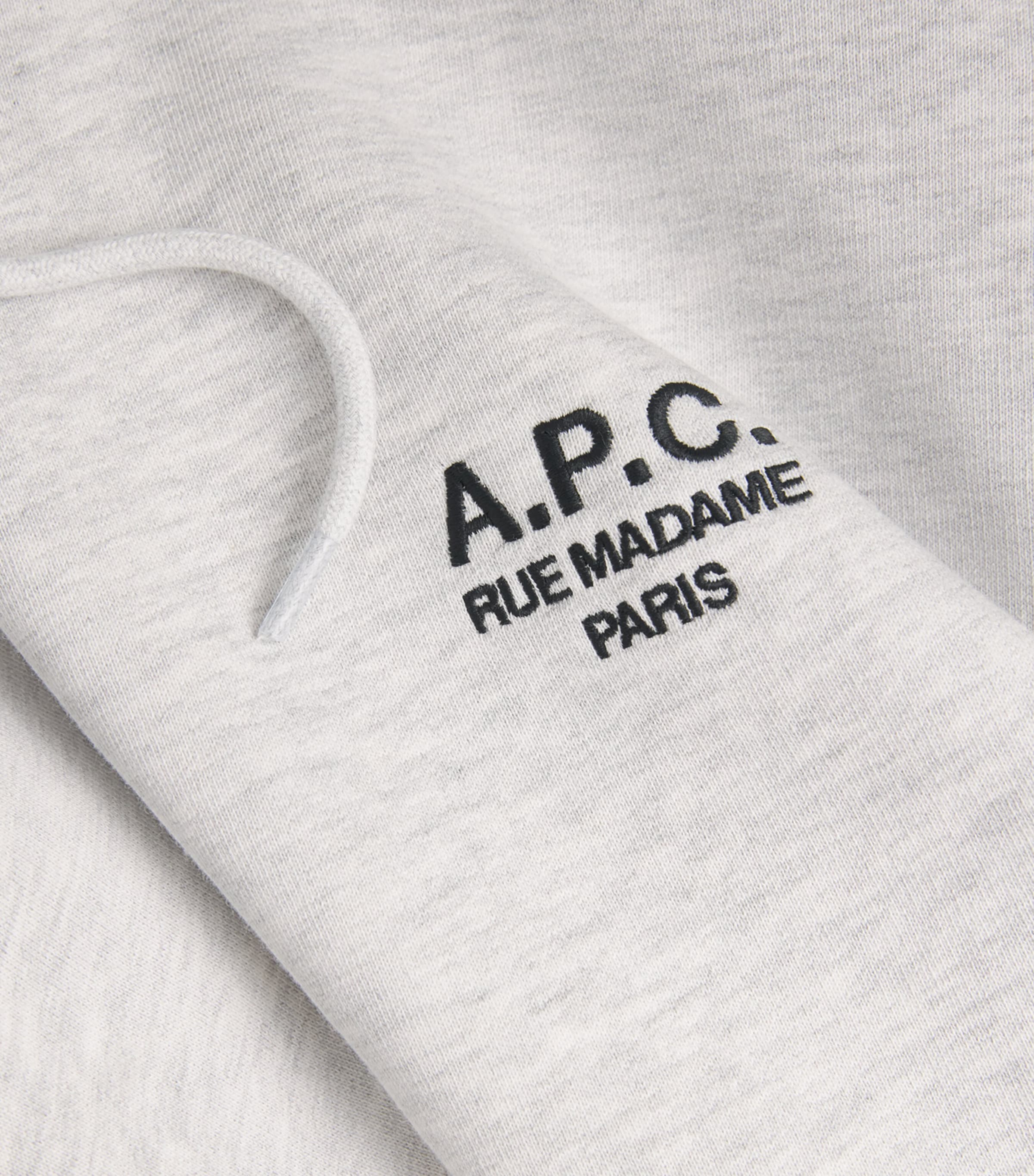 Cotton Rue Madame Logo Hoodie TPN - GRIS C NOIR Image 5
