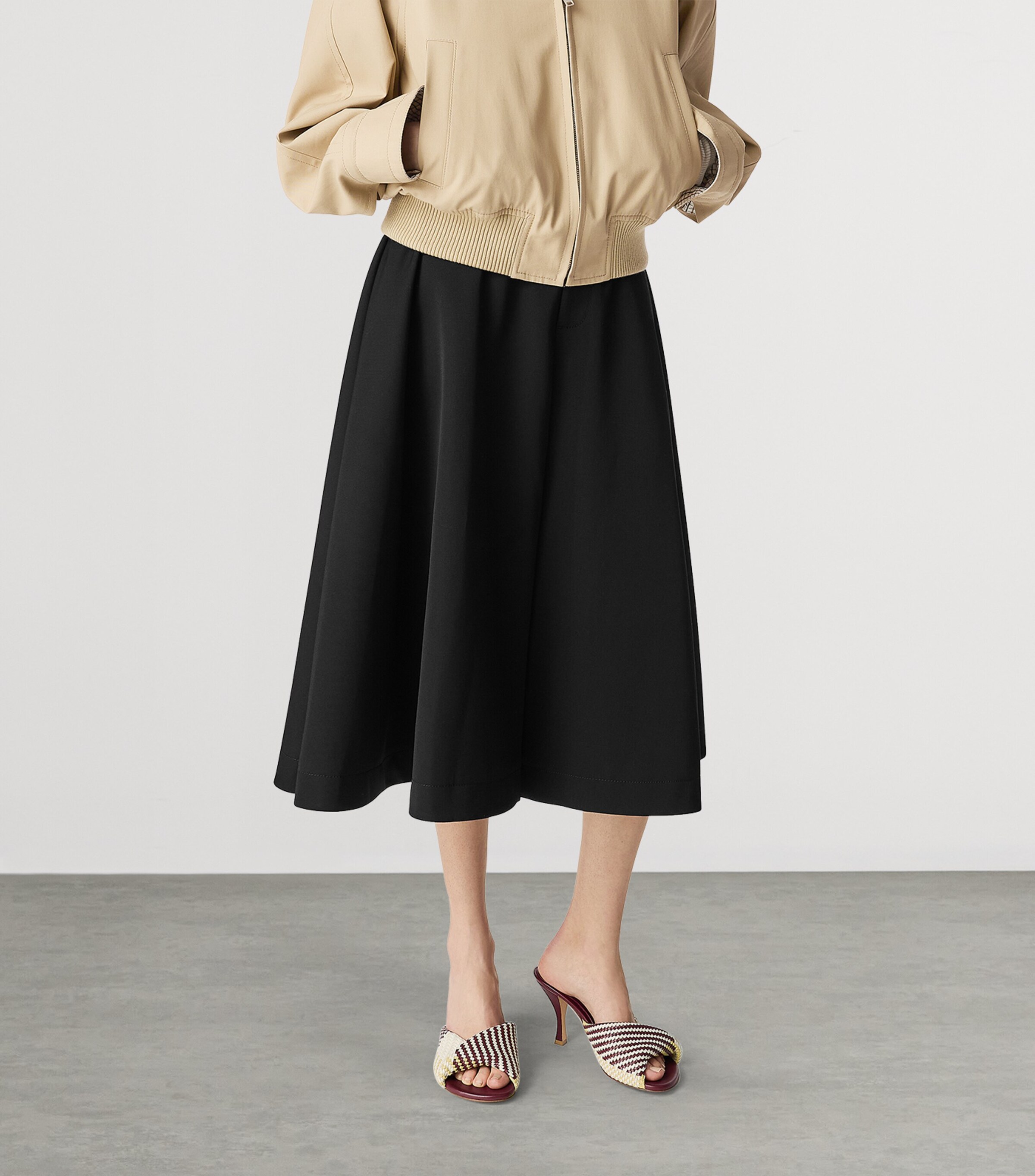 Bottega Veneta Leather Intrecciato Blink Mules 80 Image 2