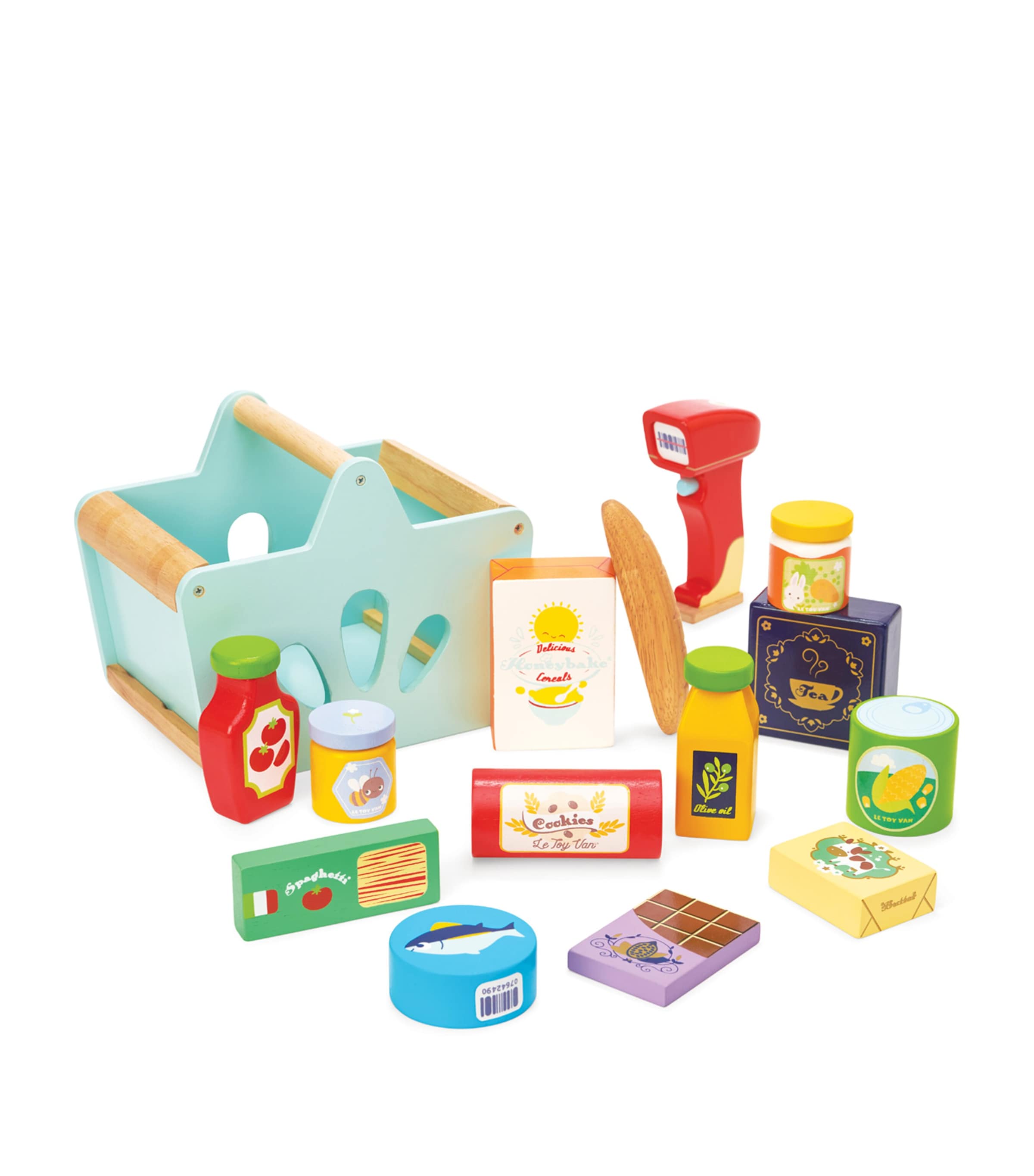 Le Toy Van Groceries and Scanner Set Image 1