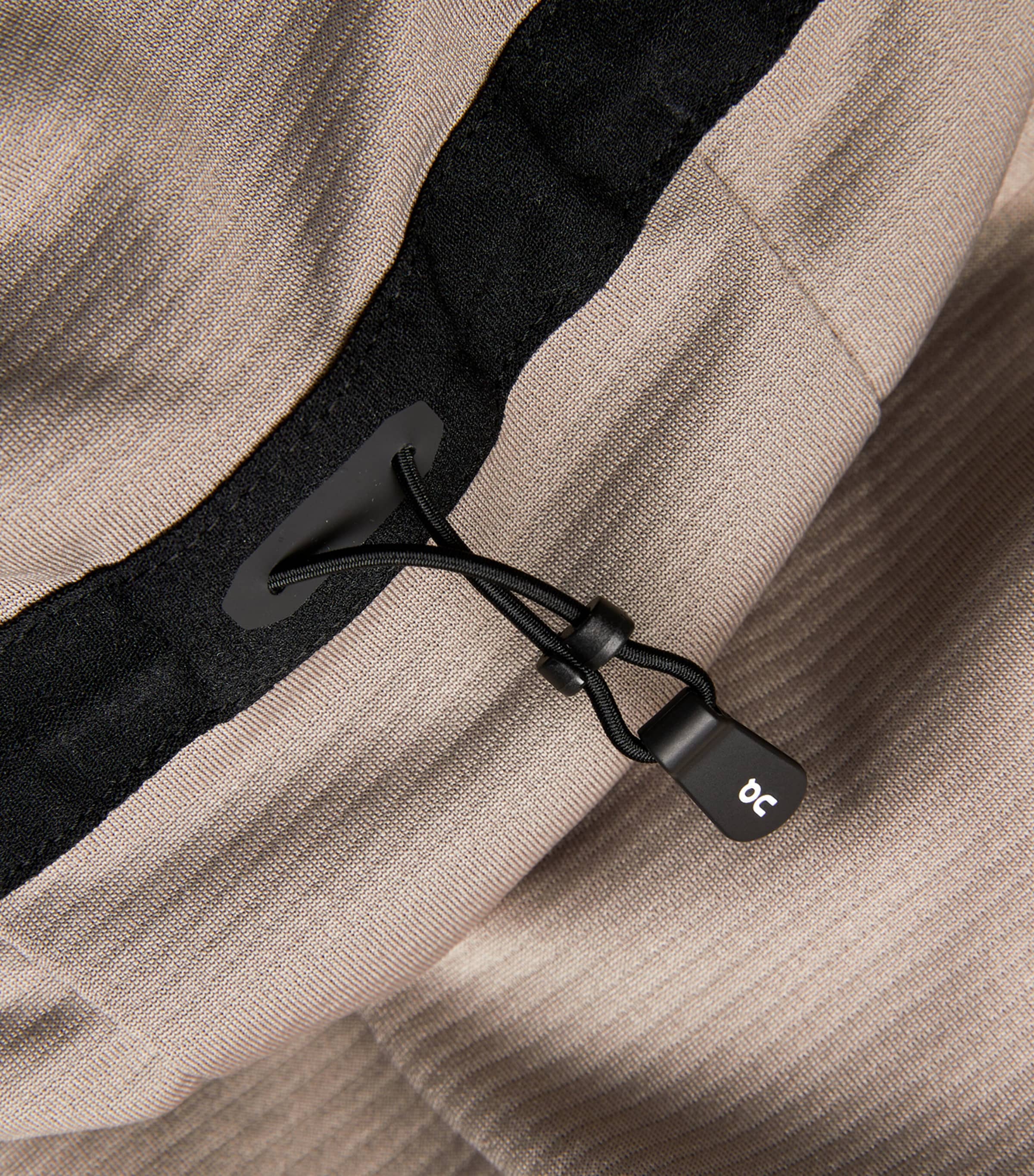 Climate Running Zip-Up Hoodie CINDER Image 5