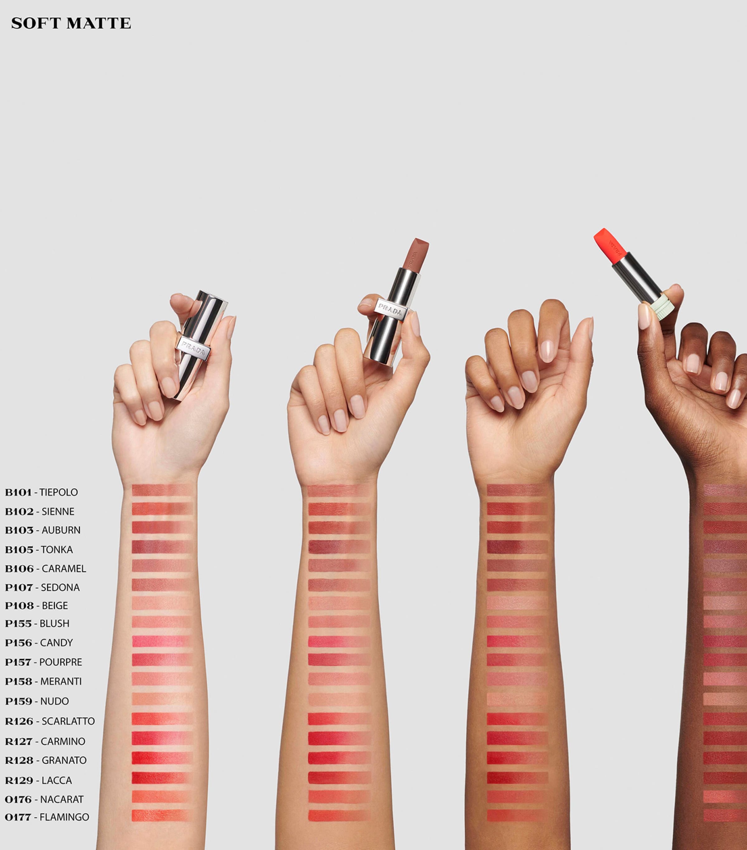 Prada Monochrome Hyper Matte Lipstick P158 Image 3