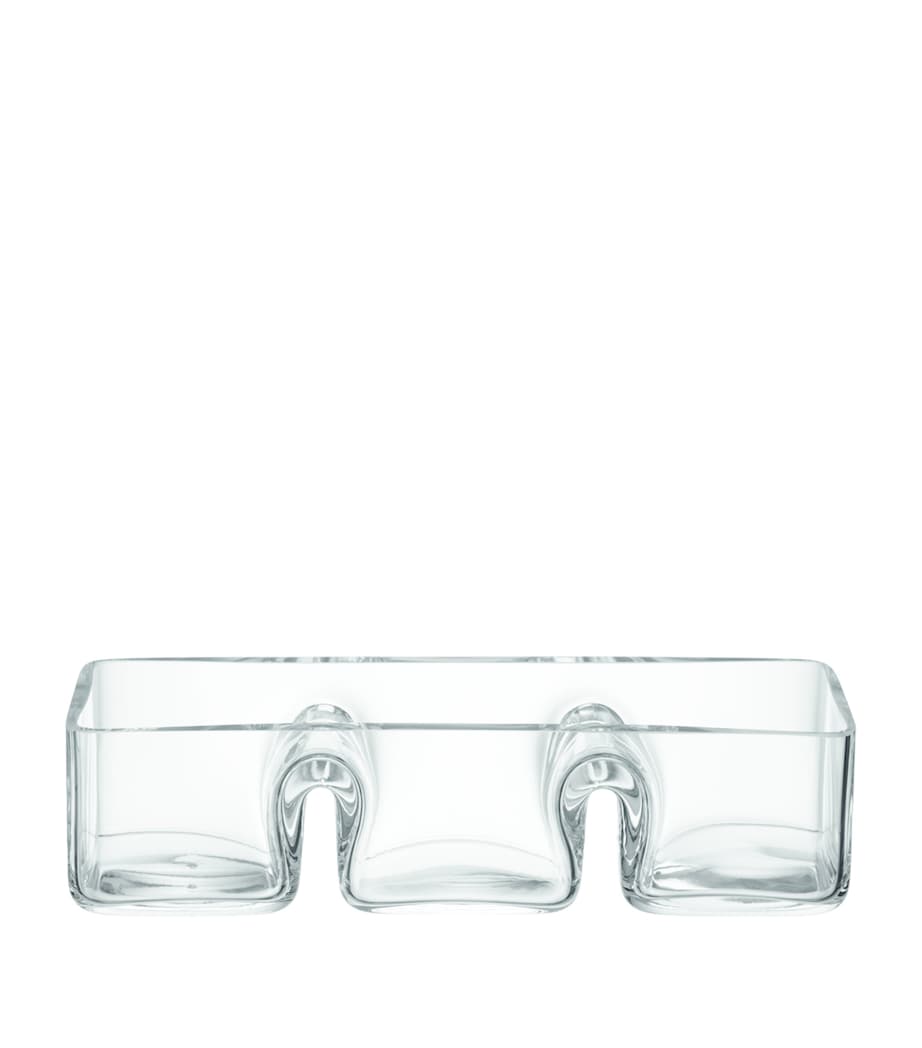 Trio Serving Dish CLEAR Image 1