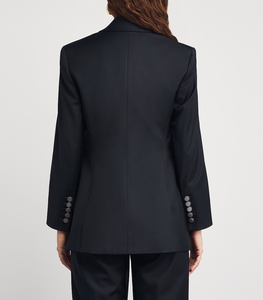 Wool-Blend Nalani Dickey Jacket NAVY Image 4