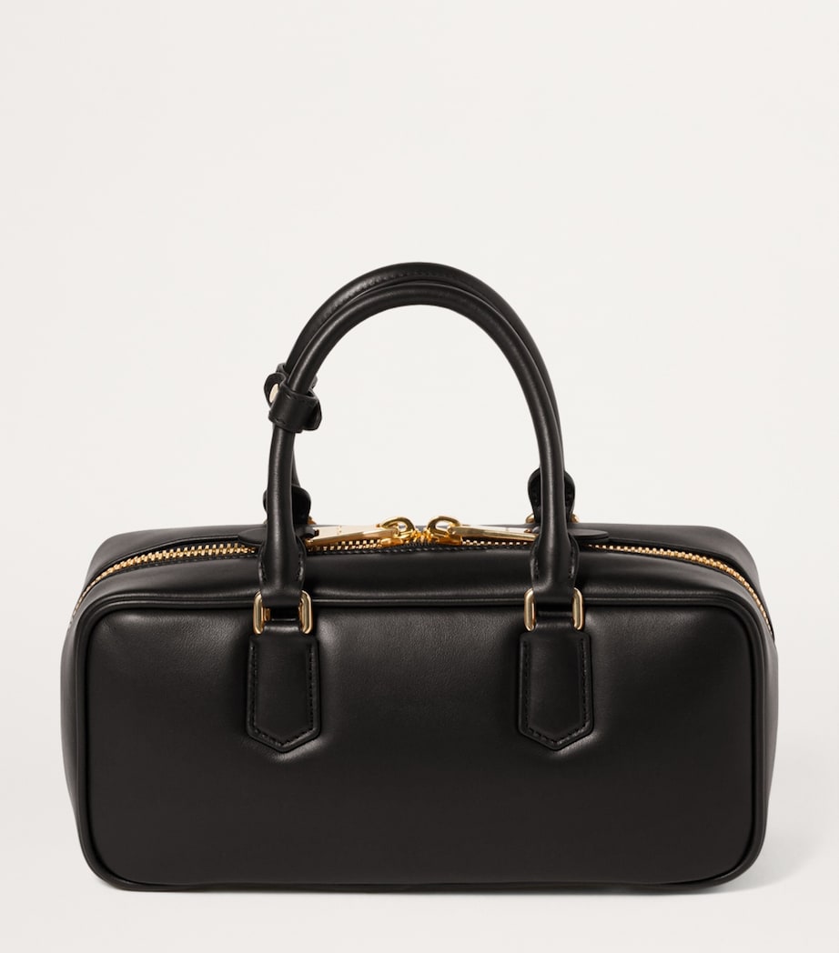 Leather Arcadie Top-Handle Bag F0002 Image 3