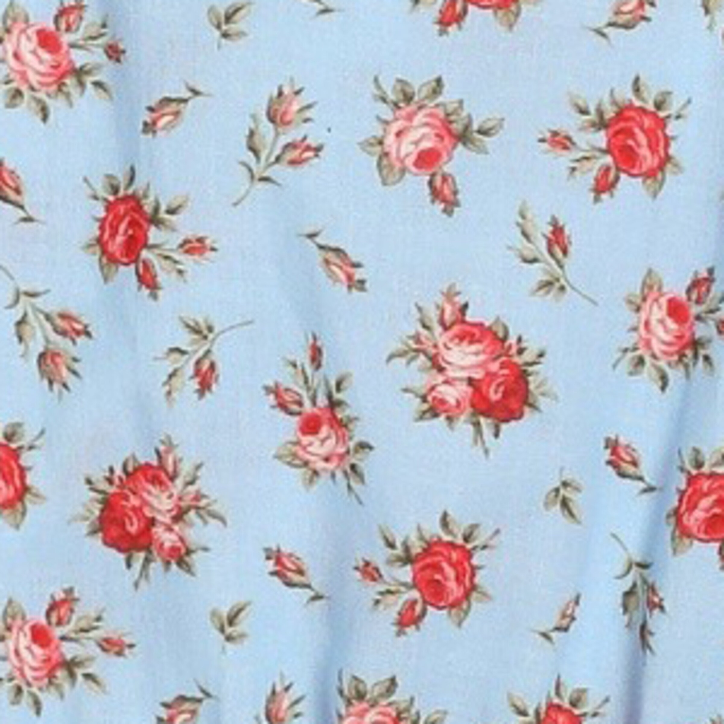 Dolce&Gabbana Kids Cotton Rose-Print Dress (8-12+ Years) — photo 3