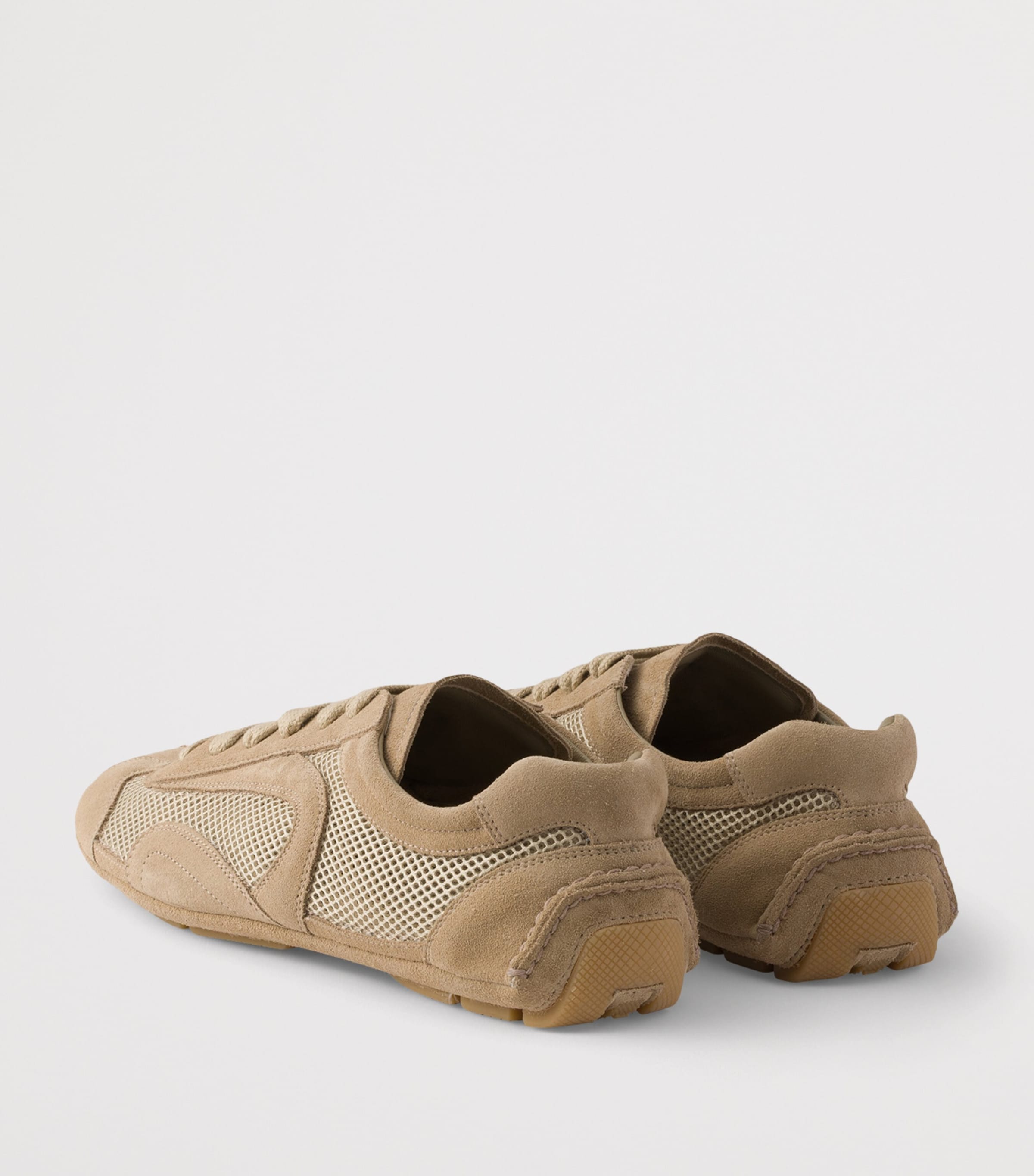 Prada Suede and Mesh Montecarlo Re-Edition 2005 Sneakers Image 4