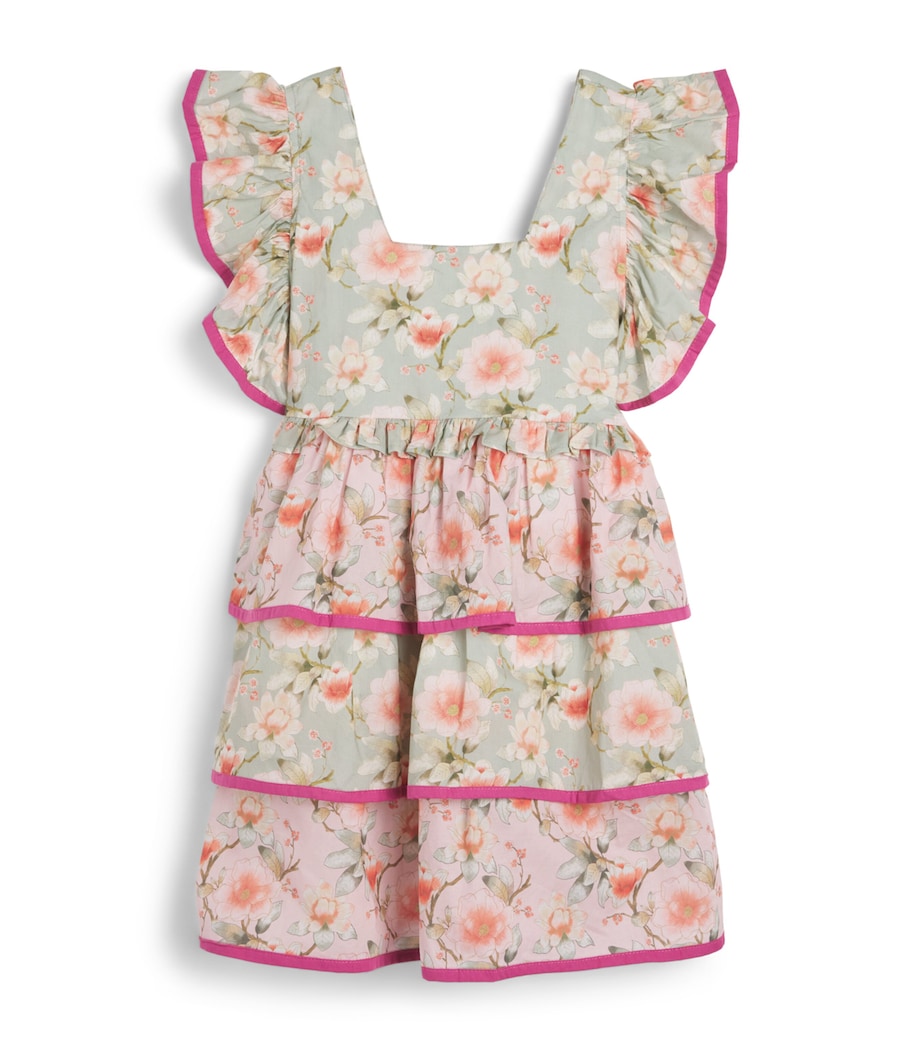 Olga Valentine Cotton Blossom Tilly Dress (2-9 Years) Petal/blossom Image 1