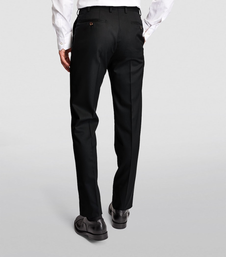 Wool 2-Piece Suit 20 BLACK Image 5