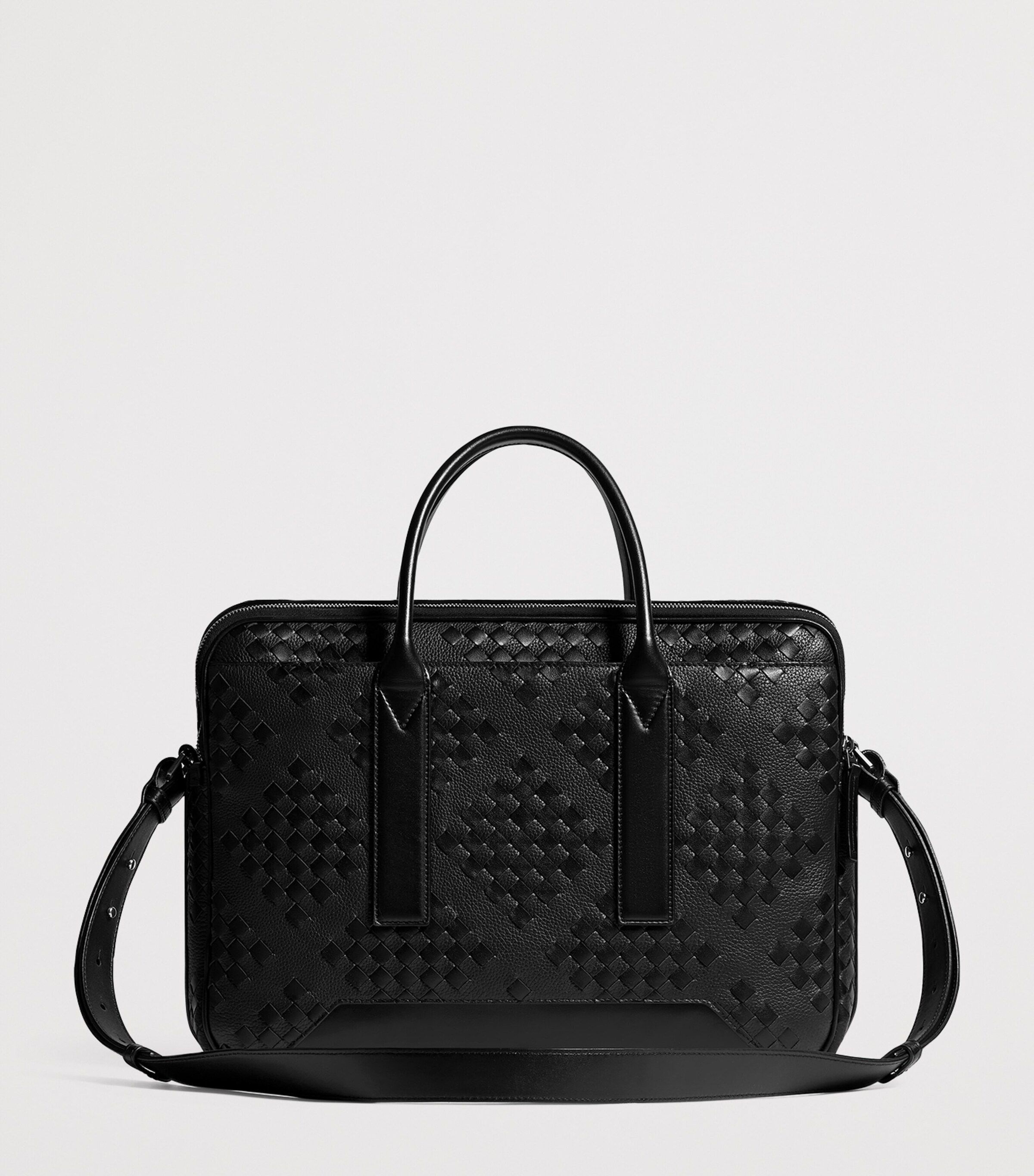 Bottega Veneta Leather Getaway Briefcase Image 5