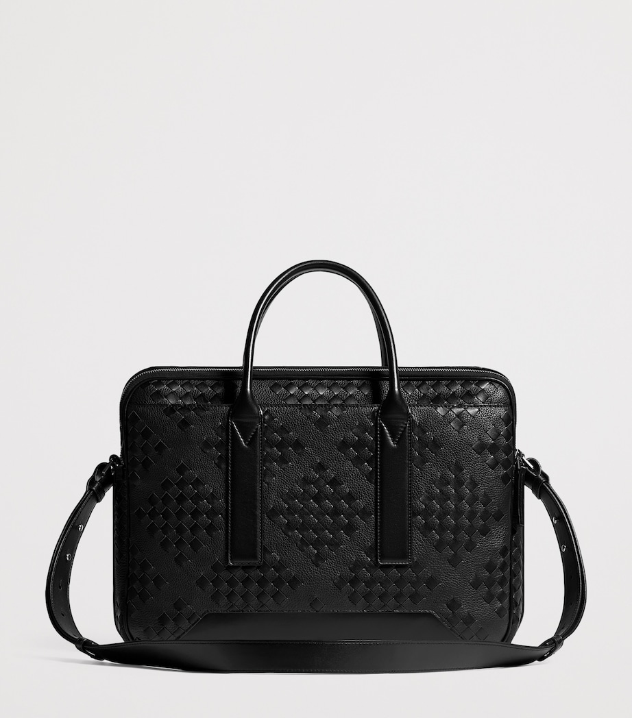 Bottega Veneta Leather Getaway Briefcase Image 5