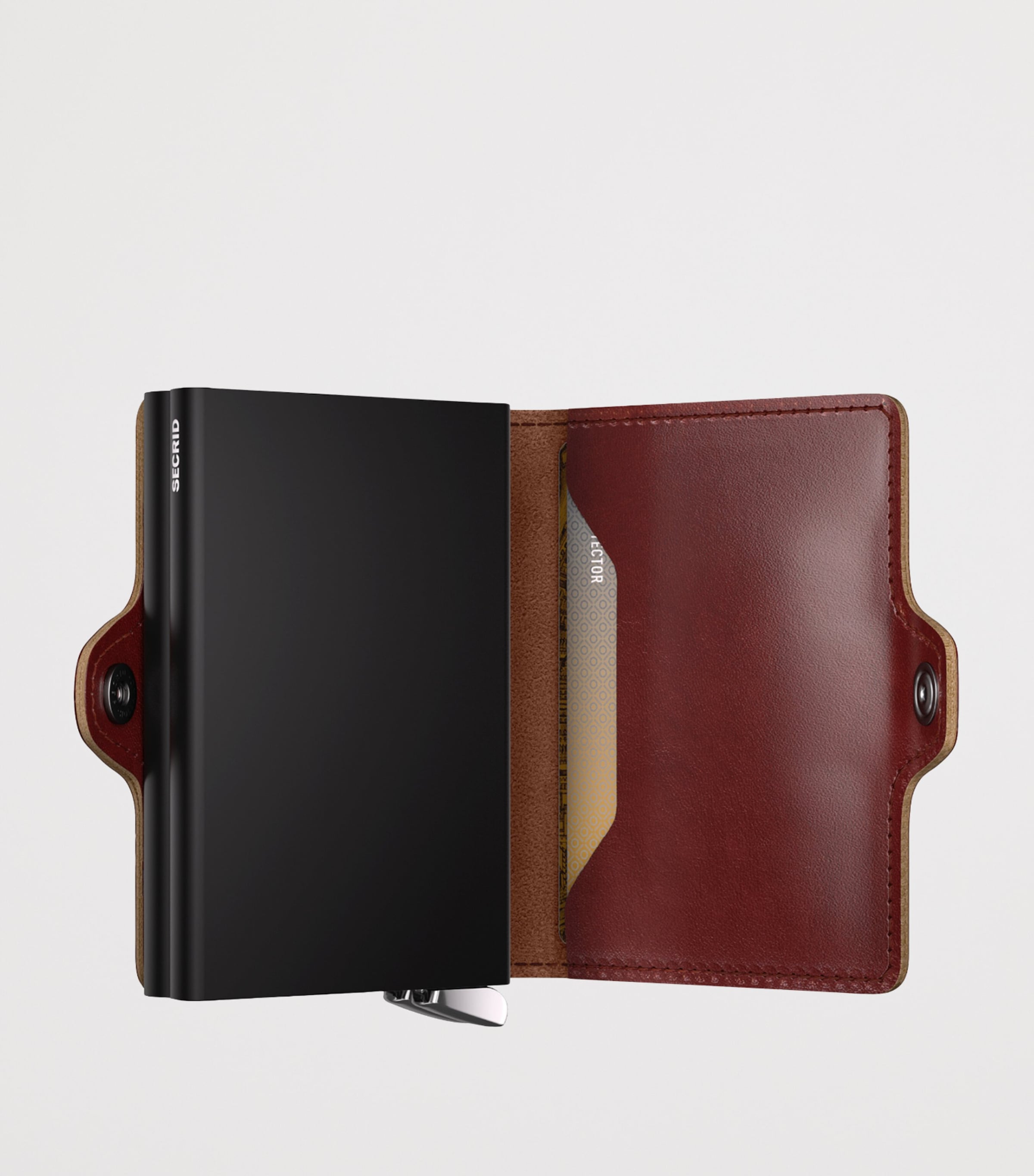 Basco Leather Twinwallet BROWN Image 2