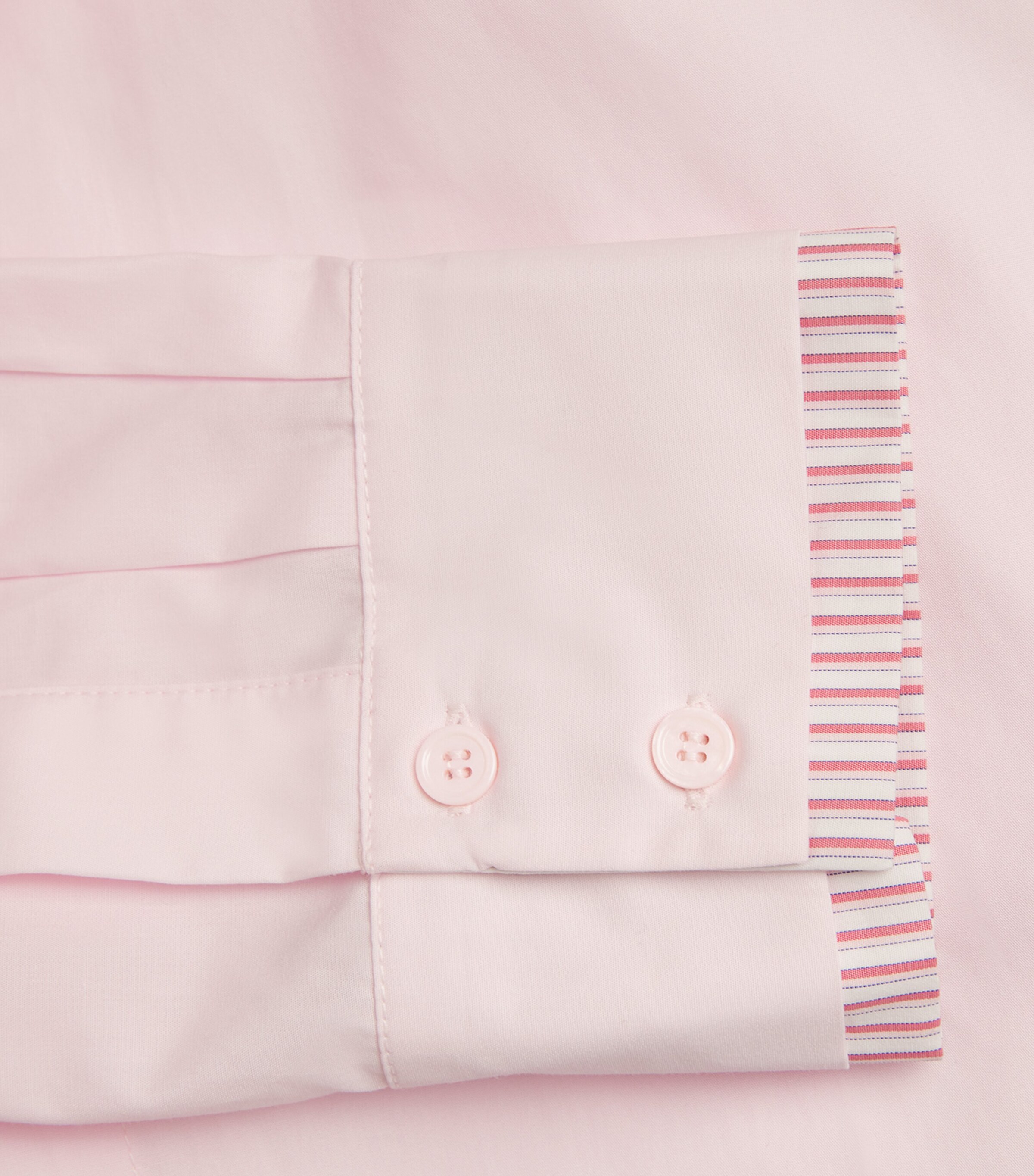 Cotton Pussybow Shirt PINK Image 5