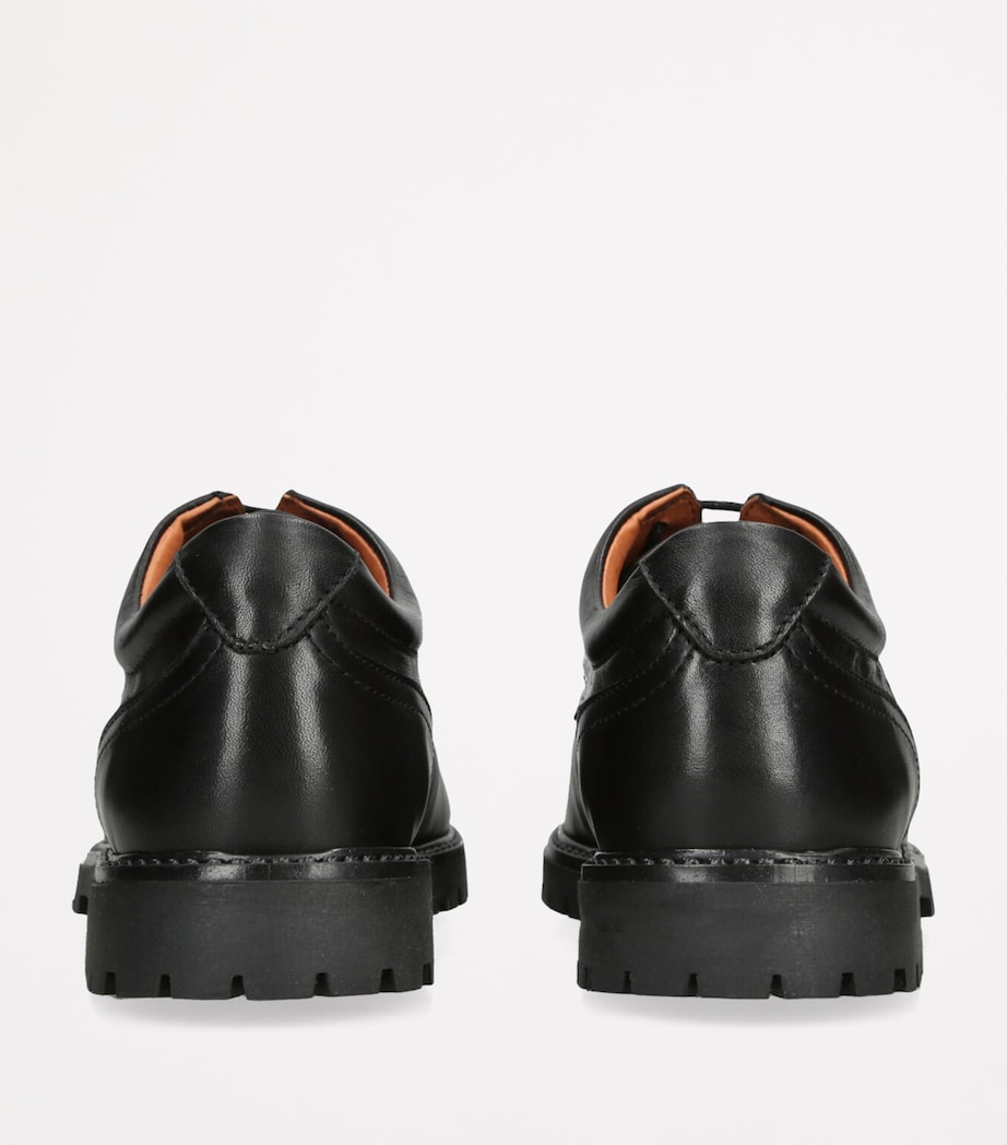 Leather Harry School Shoes BLACK Image 2