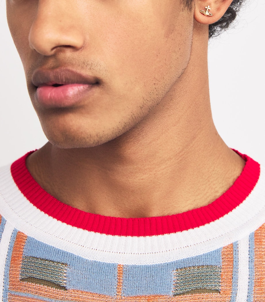 Lorelei Orb Stud Earrings R001 GOLD Image 2