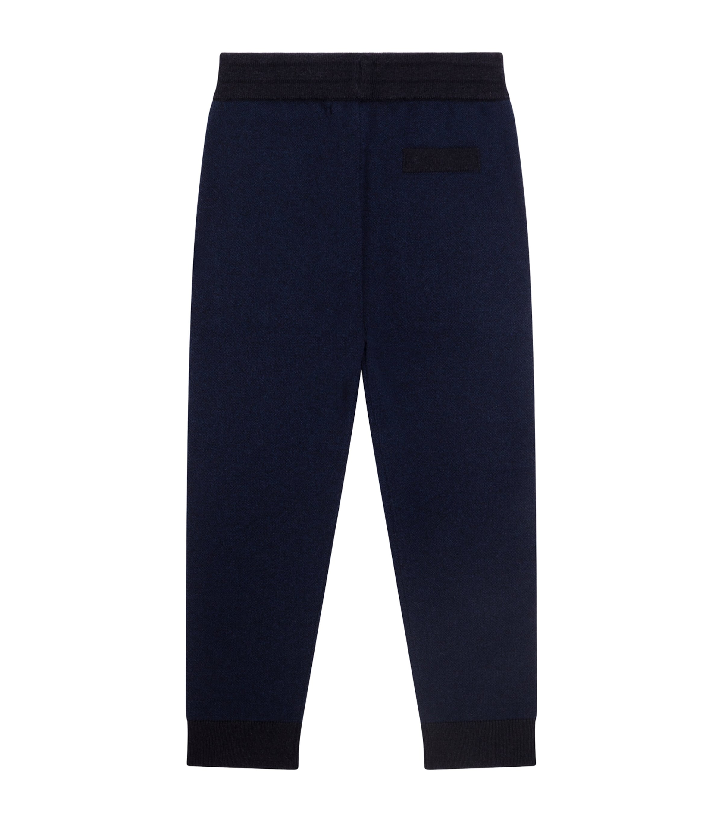Dolce&Gabbana Kids Wool-Cashmere Sweatpants (8-12+ Years) Navy Blue Image 1