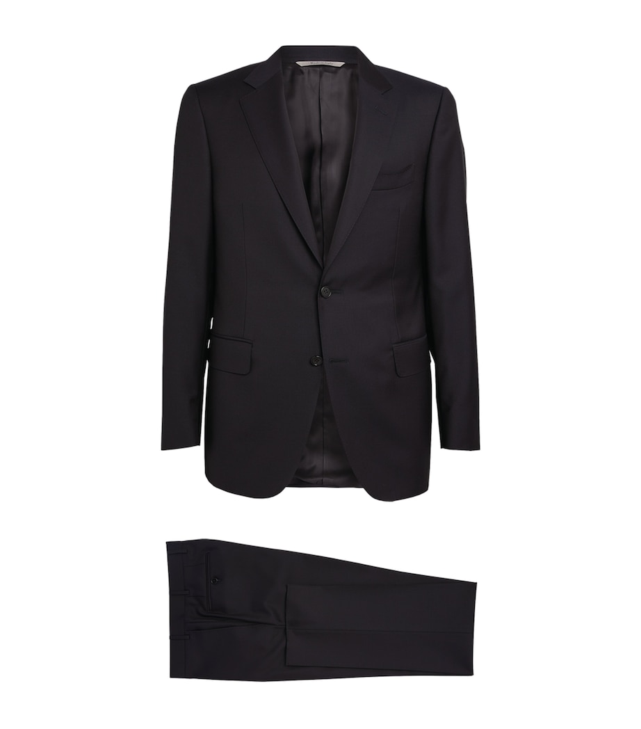 Wool 2-Piece Suit 31 NAVY Image 1