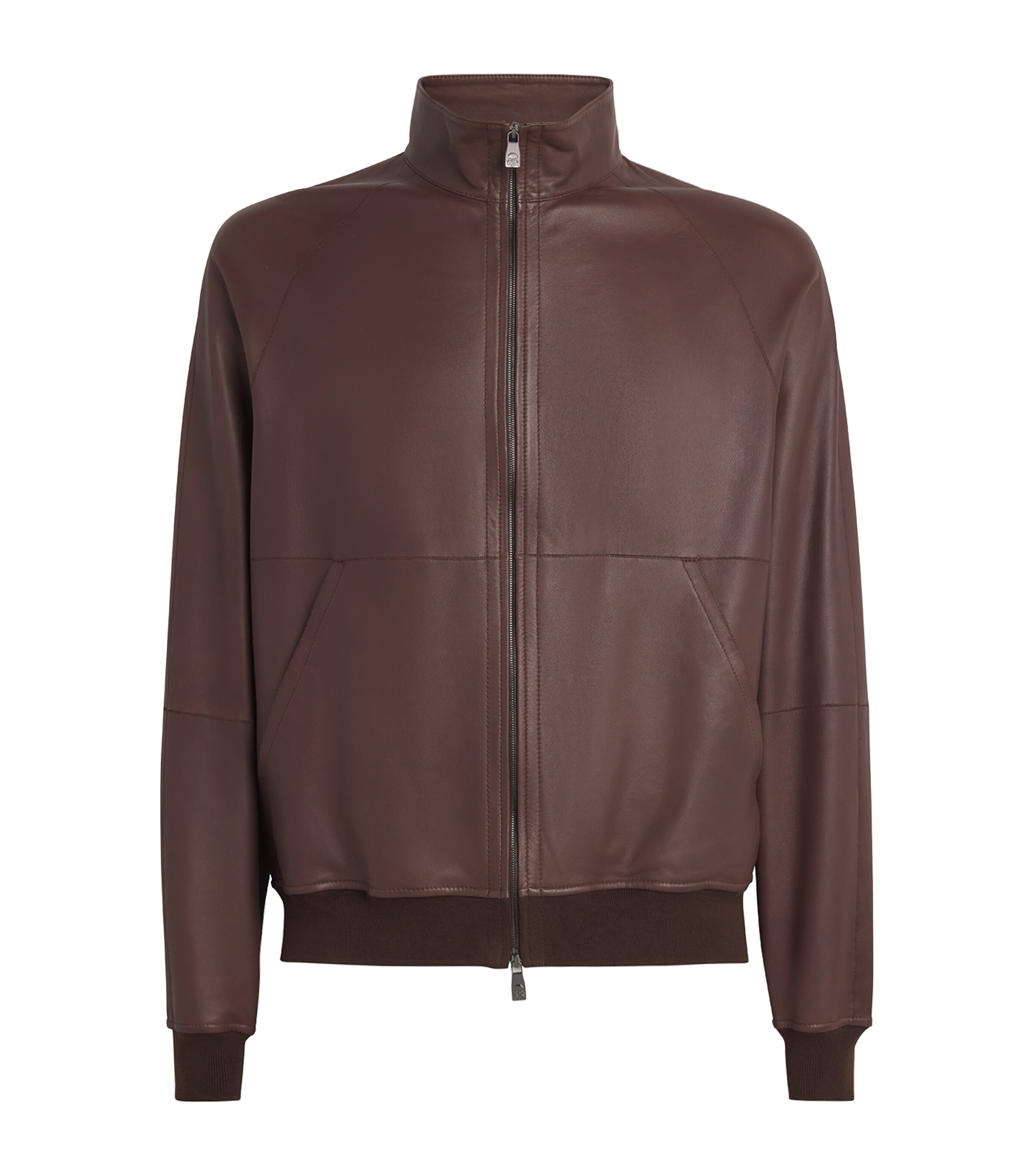Lambskin Bomber Jacket 030 DARK BROWN EBONY Image 1