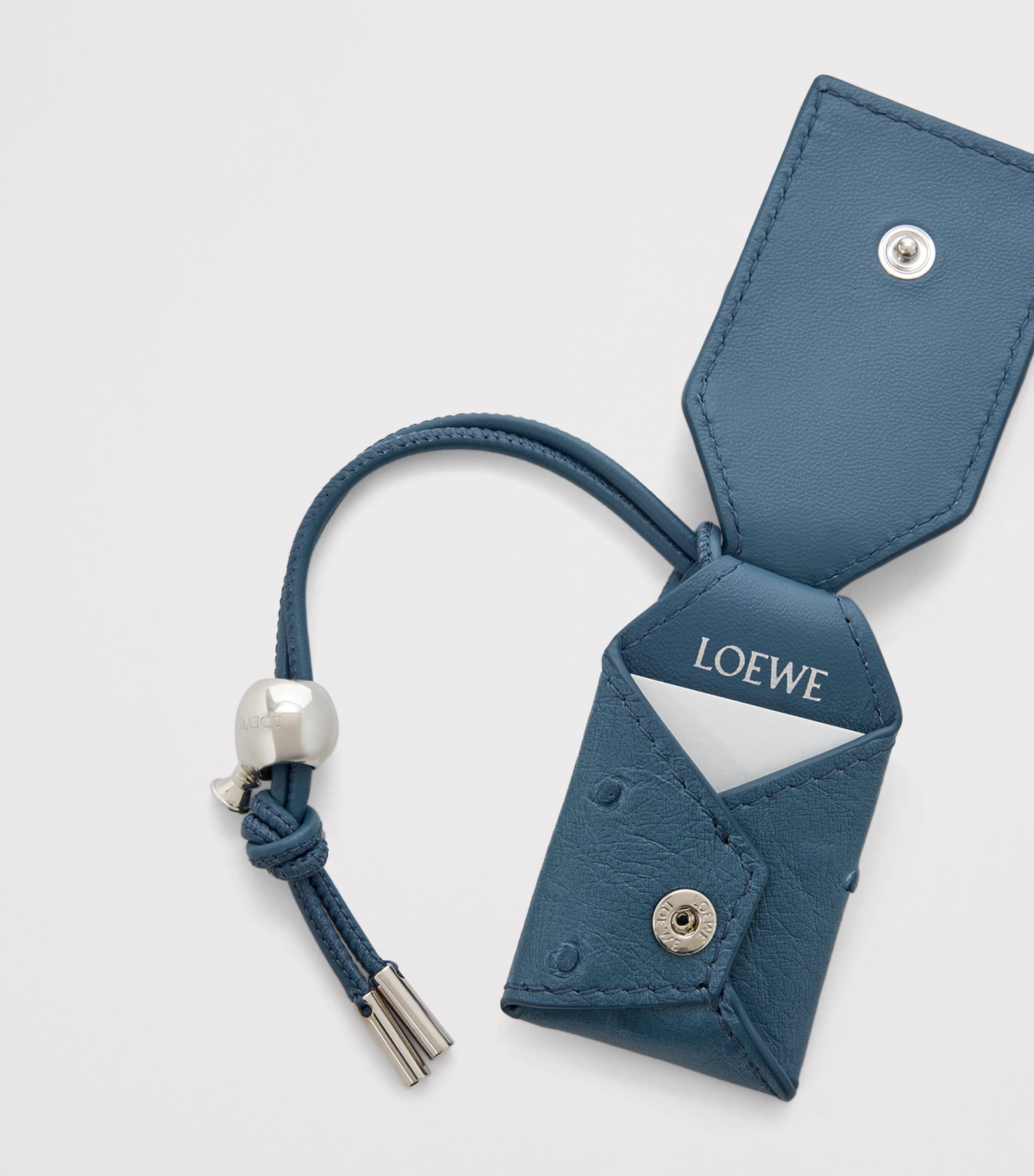 Mini Leather Puzzle Top-Handle Bag DENIM Image 12