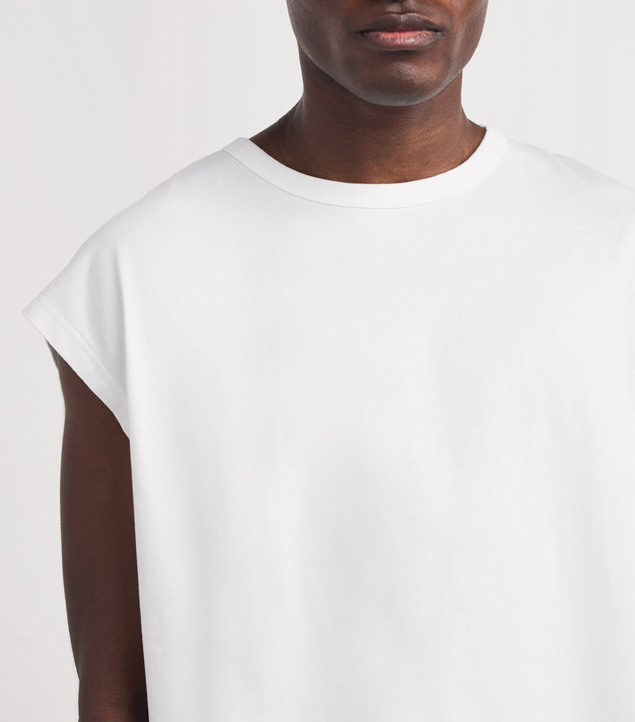 Cotton Leonard Vest WHITE Image 6