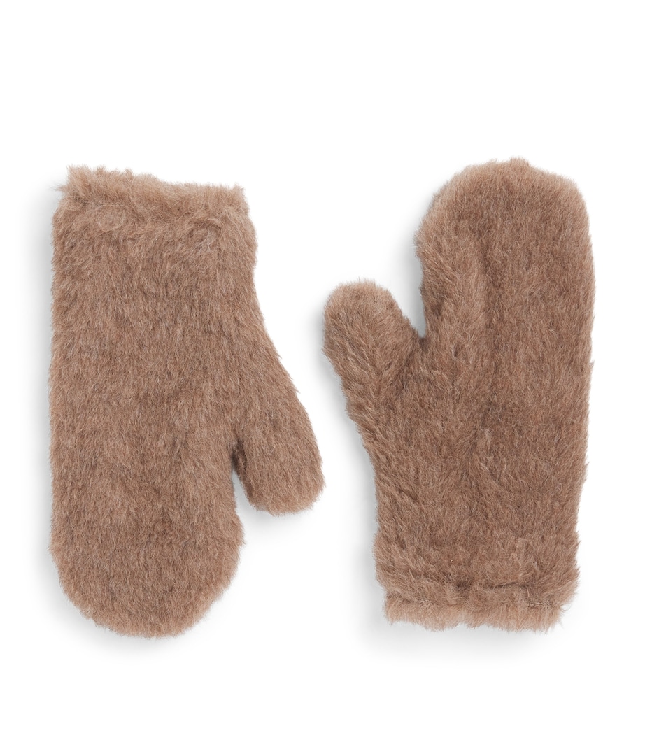 Alpaca-Wool-Silk Gloves BRONZE Image 1