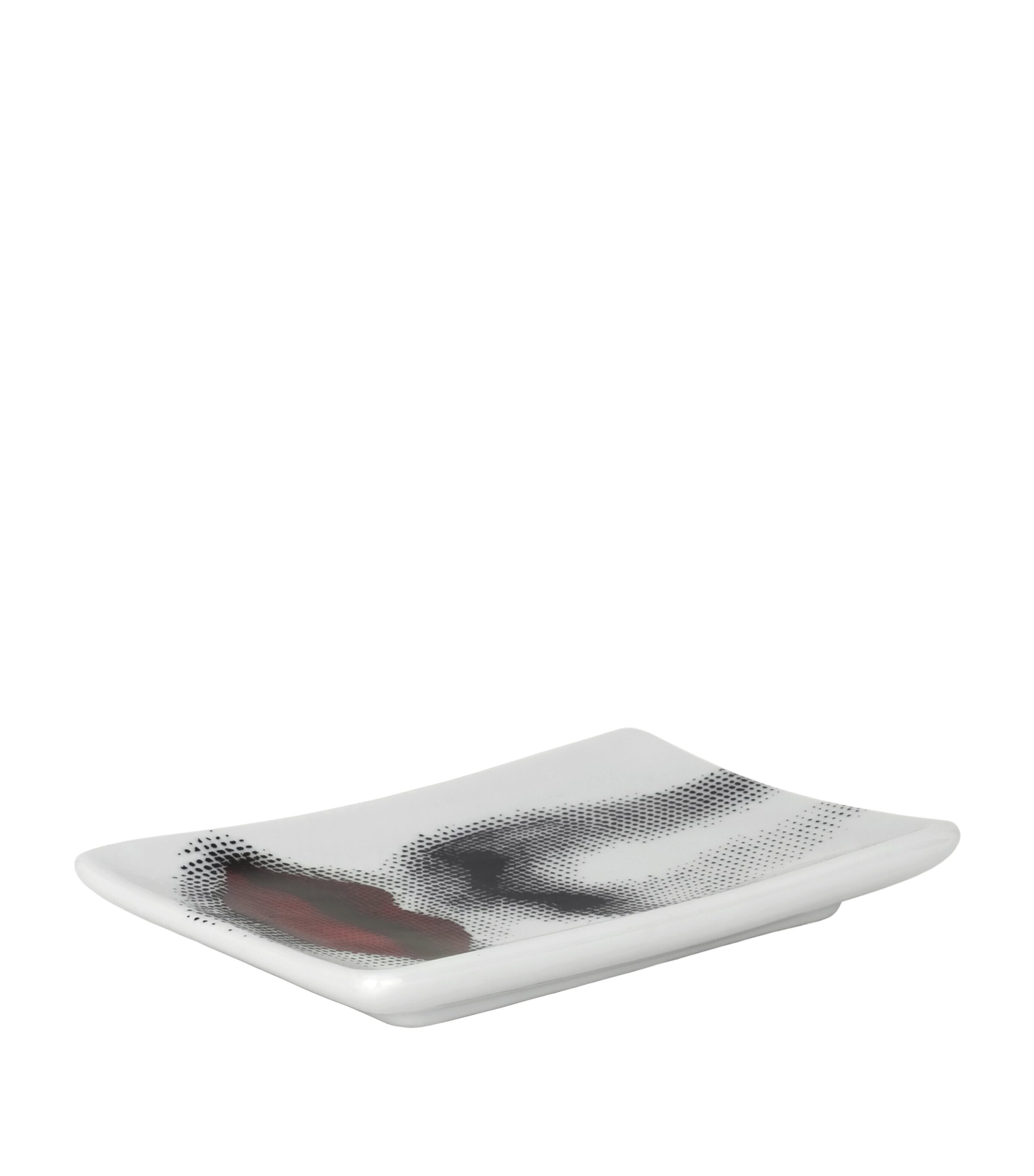 Rectangular Porcelain Ashtray MULTI Image 2