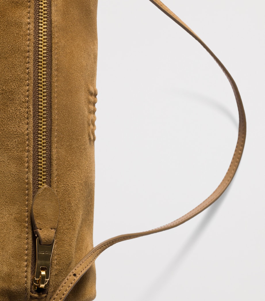 Suede Logo Pouch F0393 Image 5