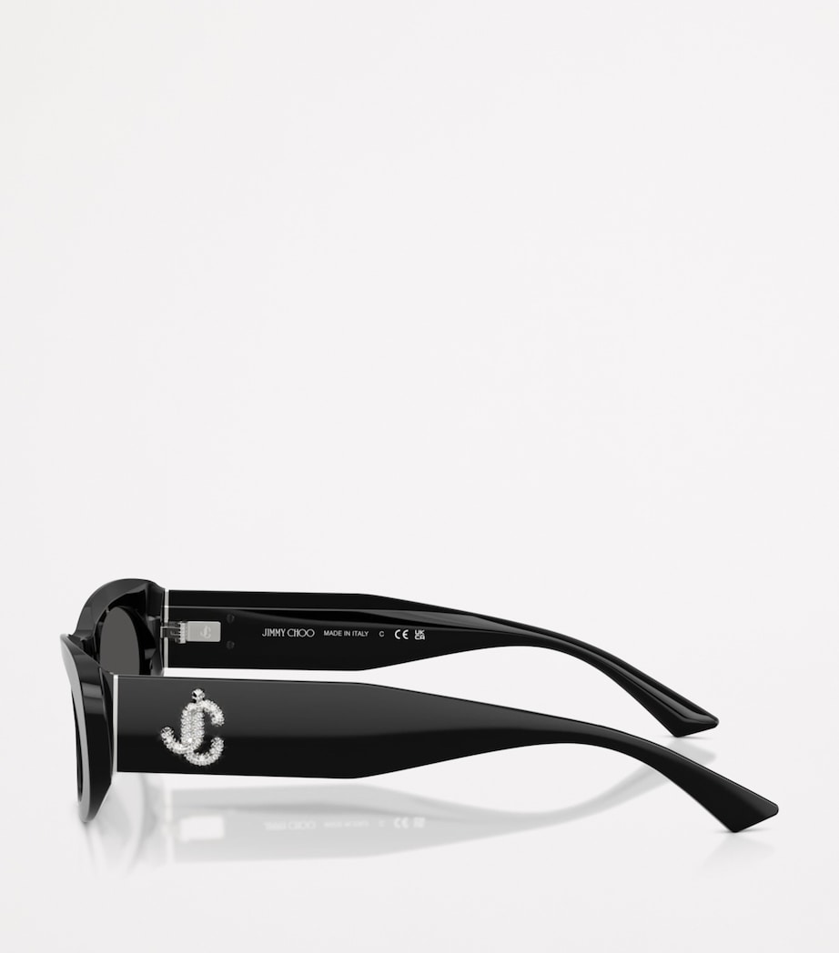 Oval Logo Sunglasses 500087 Image 3