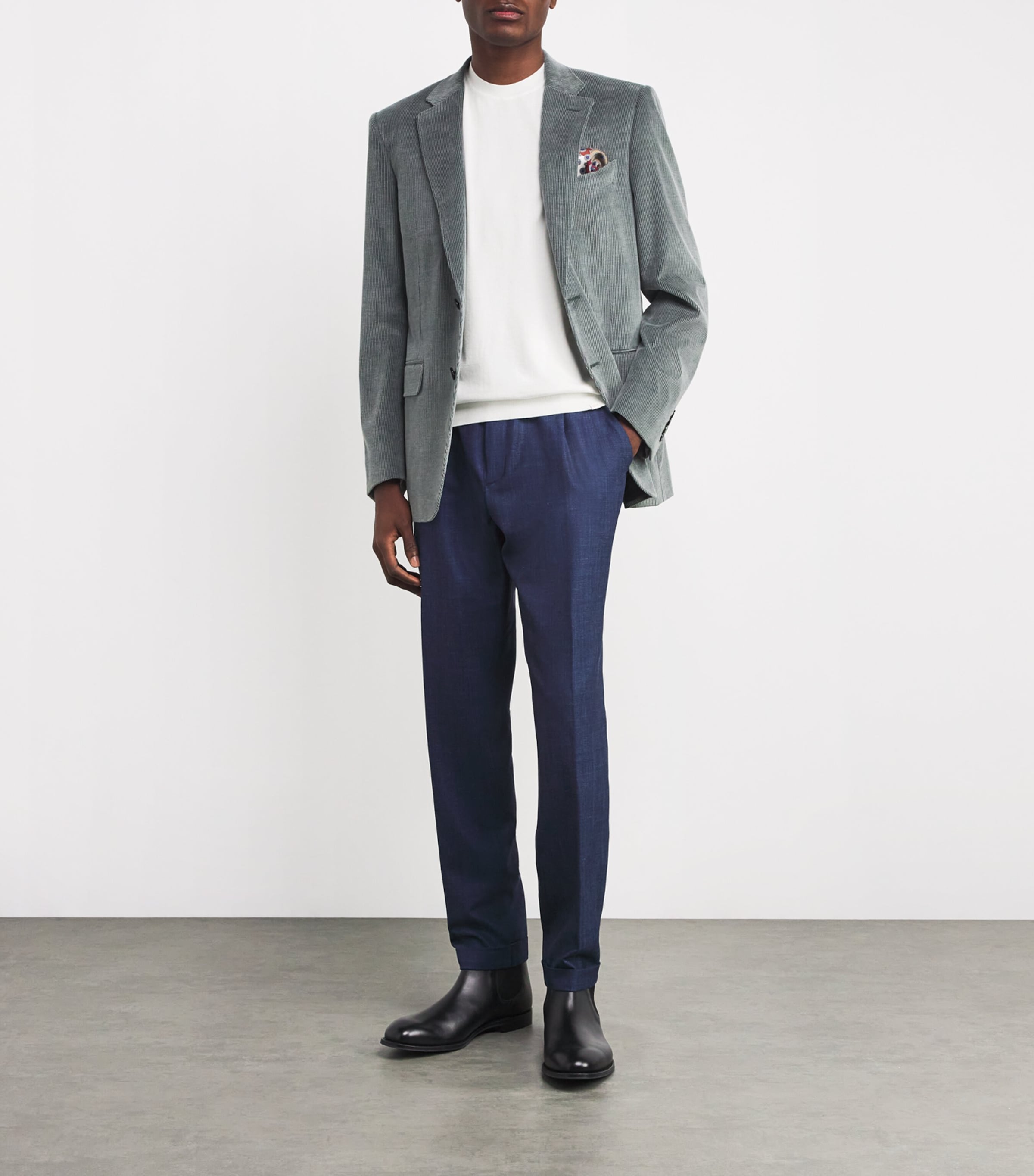 Cotton Fresco T-Shirt 010WHITE Image 2