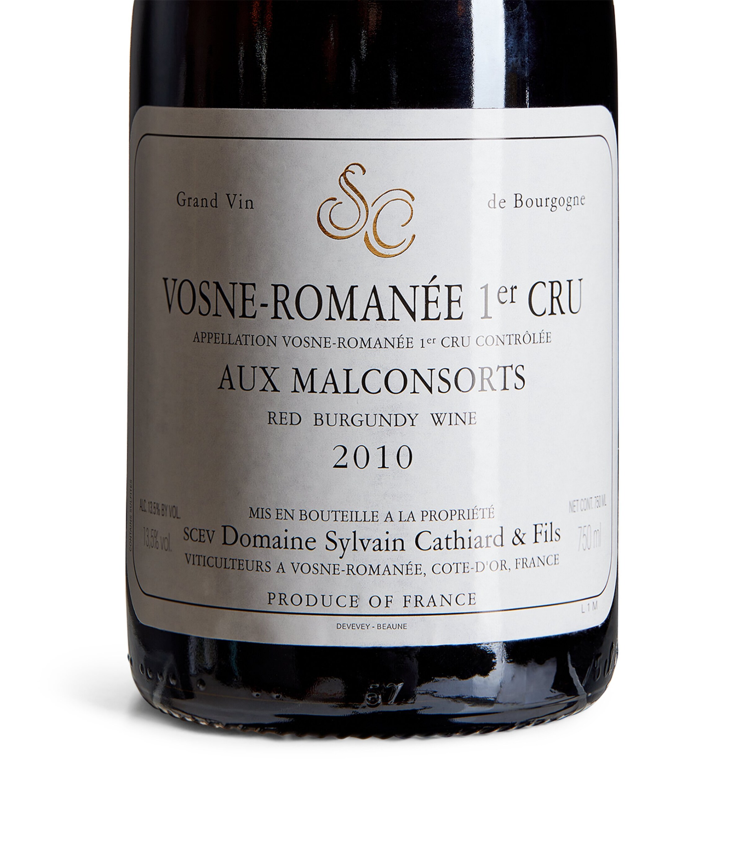 Sylvain Cathiard Pinot Noir 2010 (75cl) - Burgundy, France Image 2