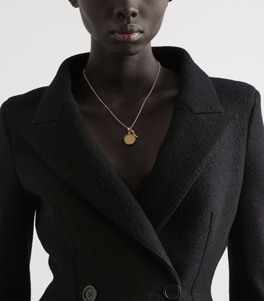 Virgin Wool Coat N0000-BLACK Image 7