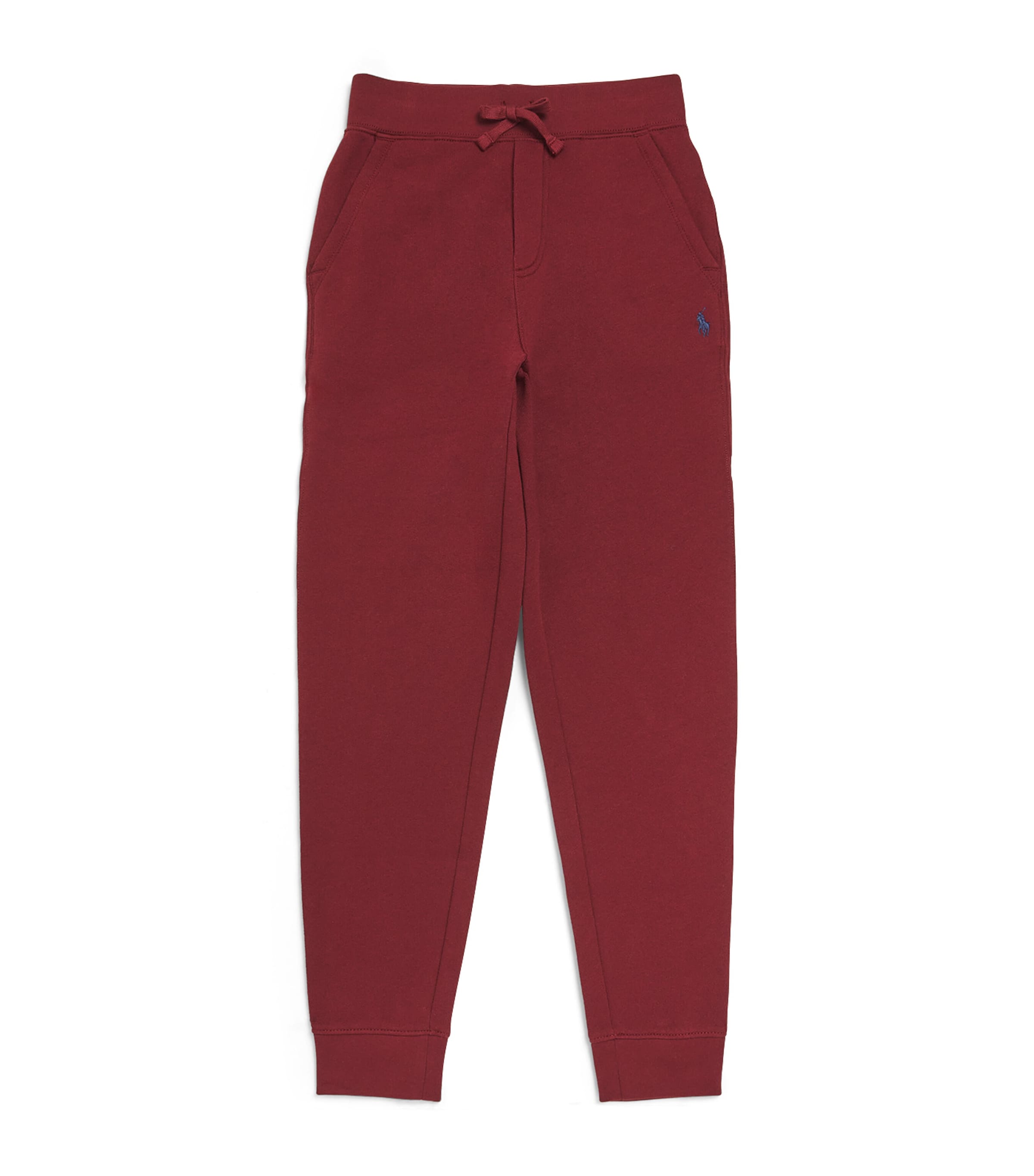 Shop Ralph Lauren Logo Sweatpants In Red