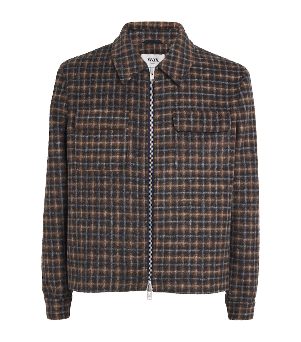 Check Osier Shirt Jacket