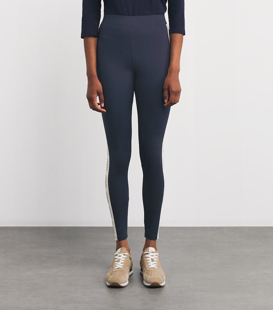 Stretch-Jersey Slim Leggings NAVY Image 3