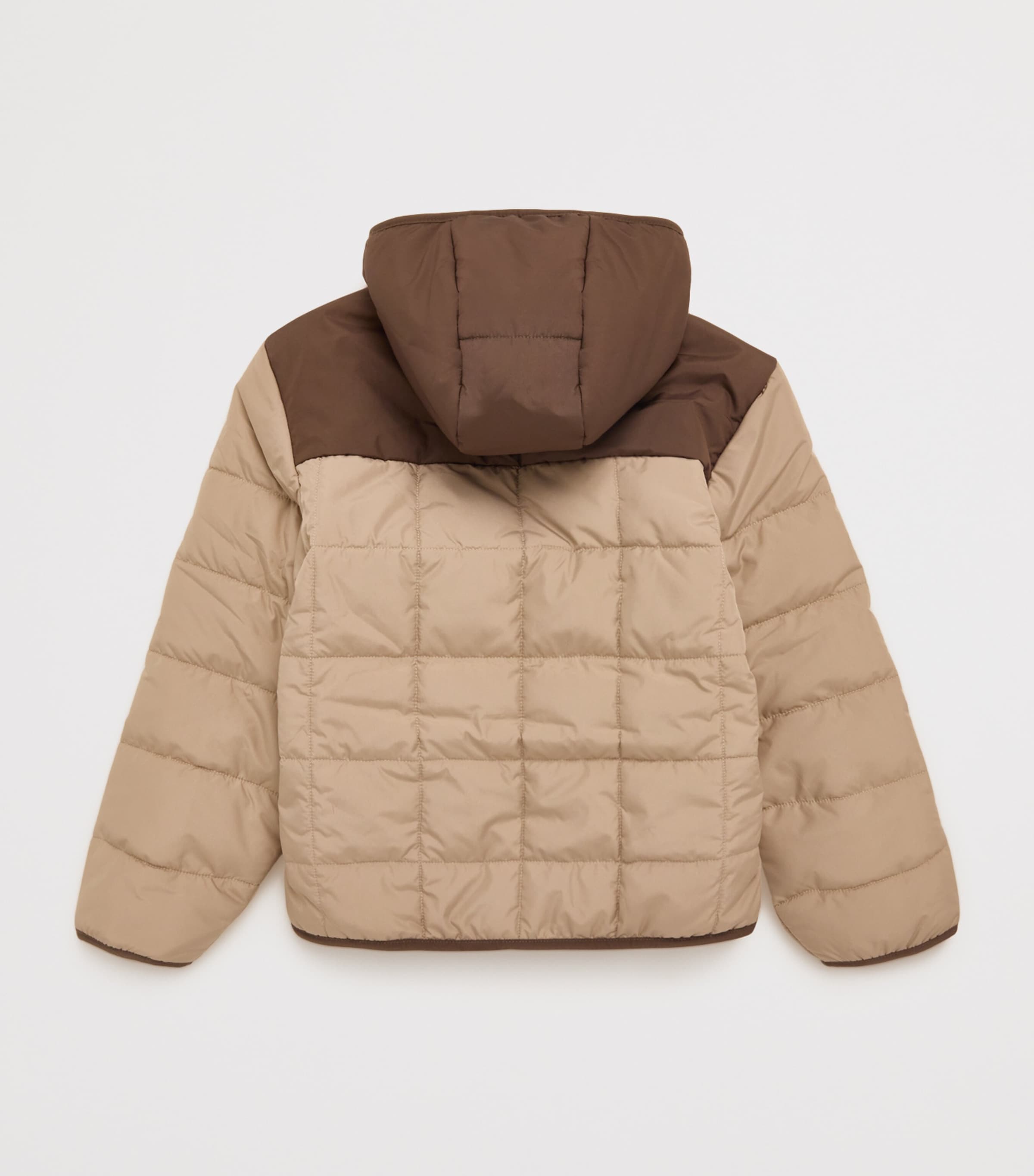 Reversible Shasta Jacket (6-18 Years) MSHROOM GREY/SMKY BR Image 2