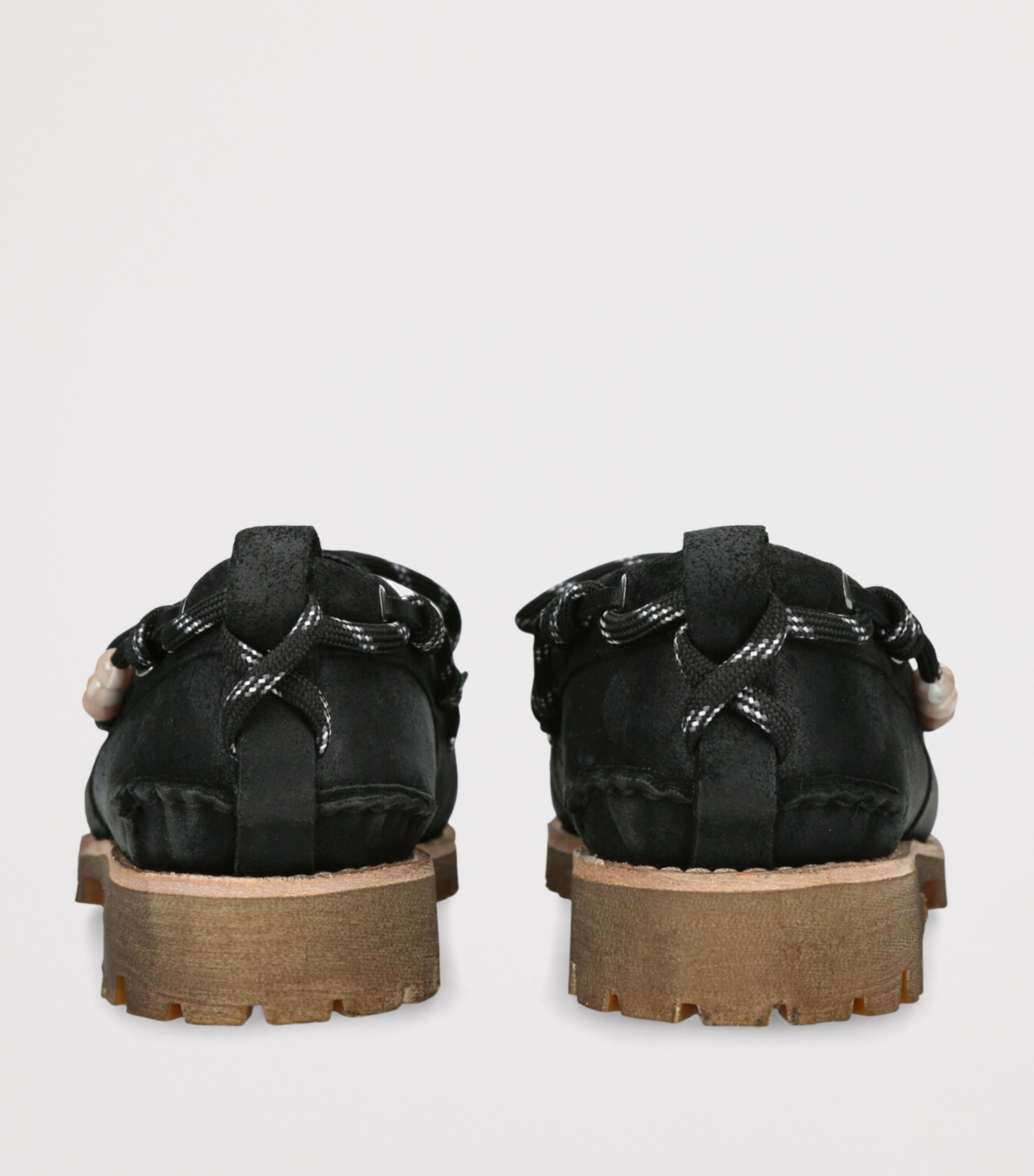 Golden Goose Suede Cruise Boat Shoes Black Image 2