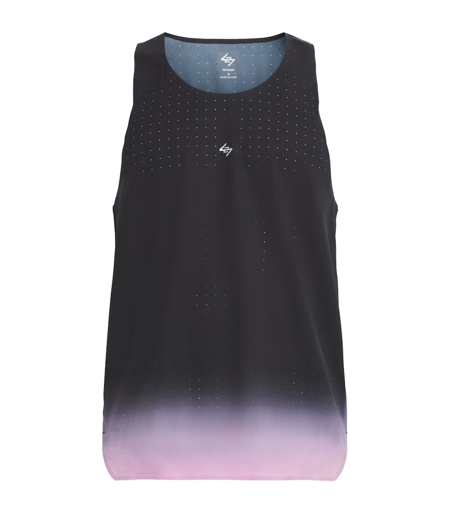 Represent 247 Mens 247 Ghost Tank Top Ombre Image 1