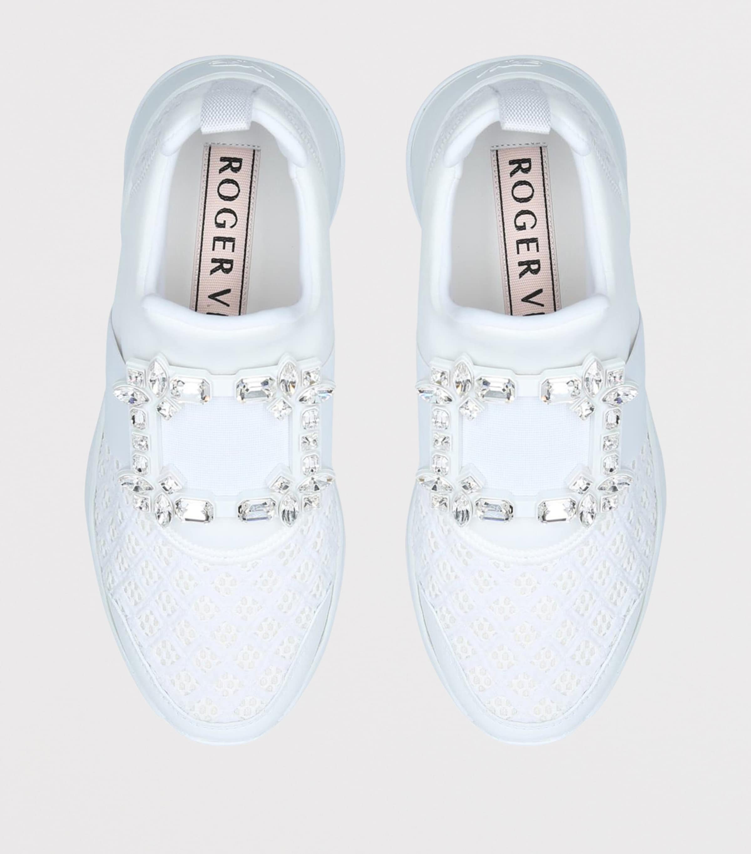 Viv' Run Strass Buckle Sneakers WINTER WHT Image 6