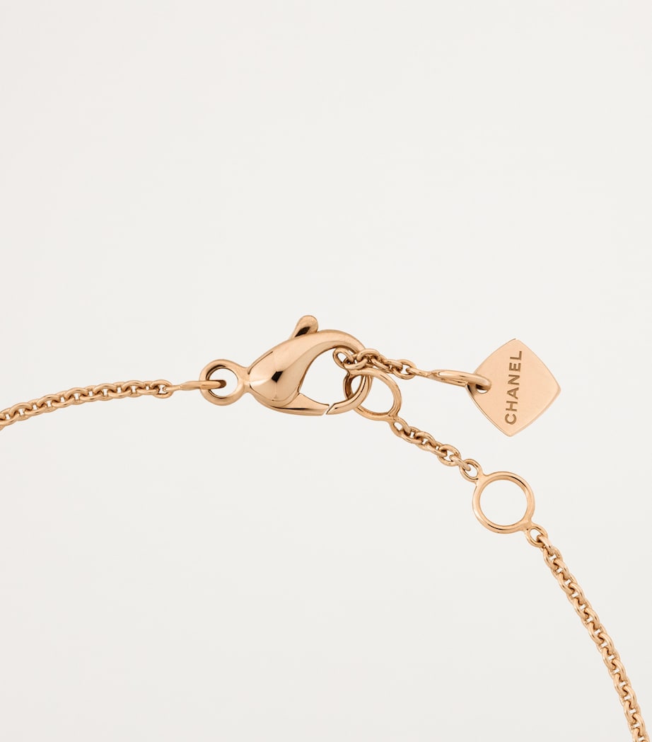 Beige Gold and Ruby Coco Crush Bracelet BEIGE Image 3