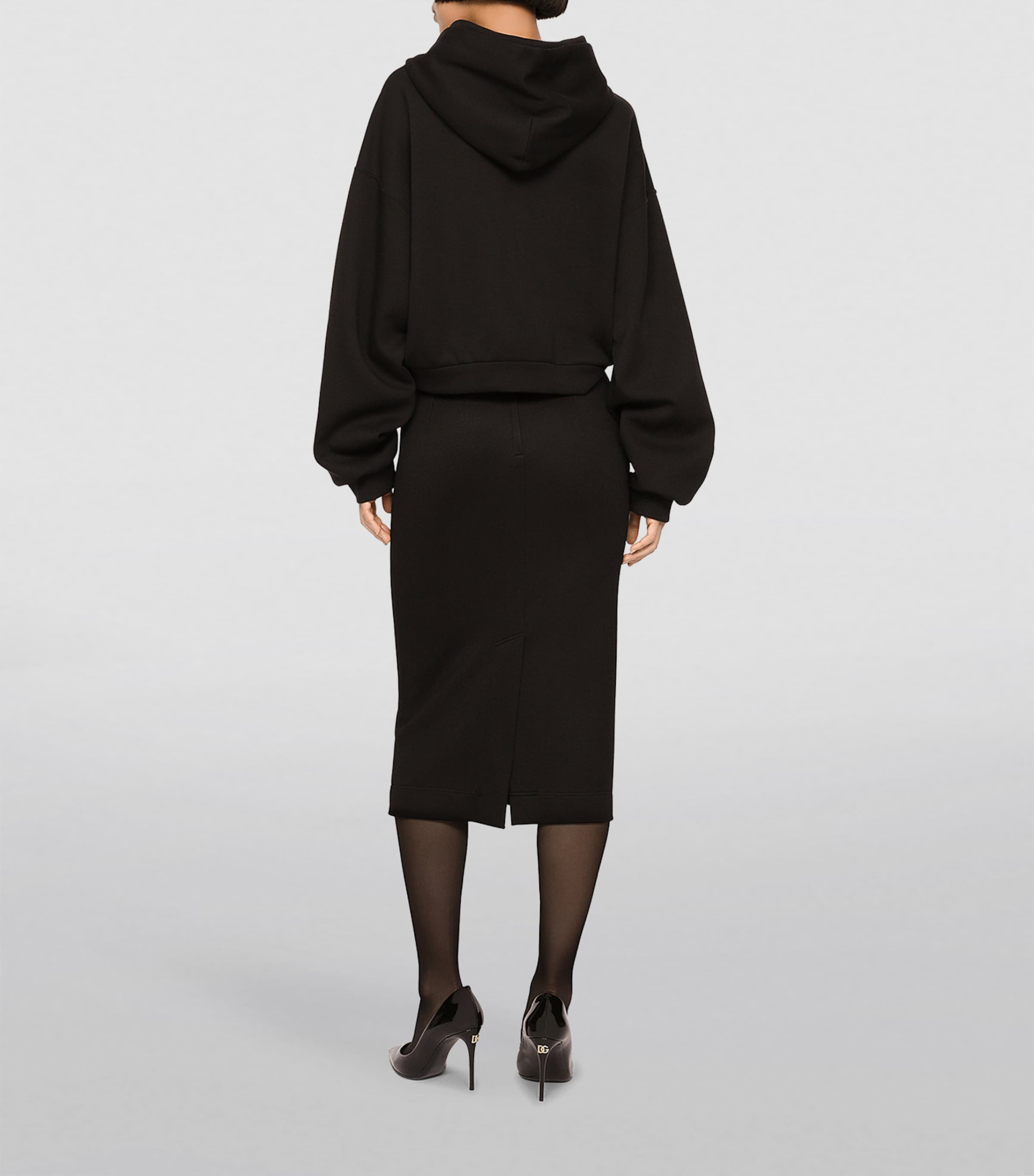 DG Millennials Pencil Skirt N0000-BLACK Image 4