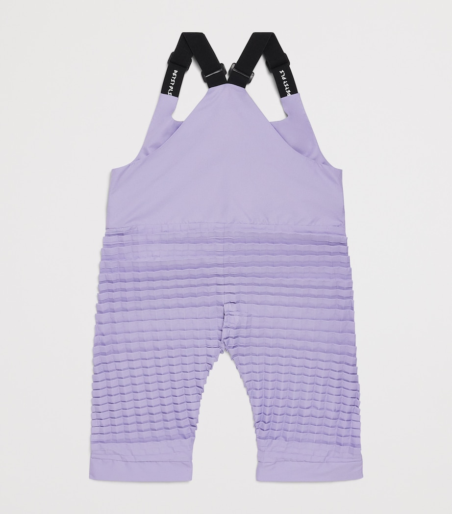 Petit Pli Pleated Versa-Tile Dungarees (0 Months - 11 Years) Lavender Light Image 2