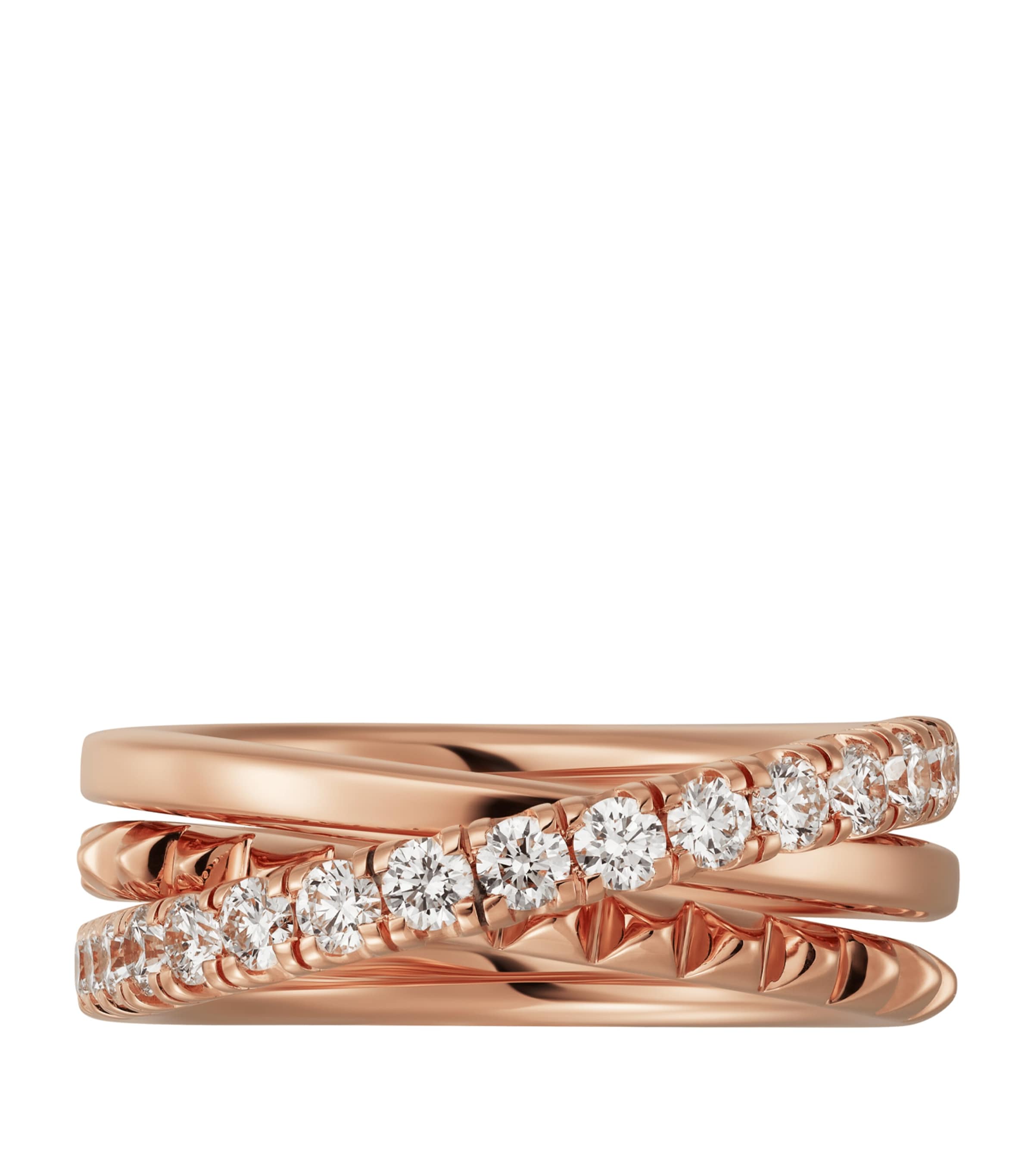 Cartier Rose Gold and Diamond Étincelle de Cartier Ring Rose Gold Image 3