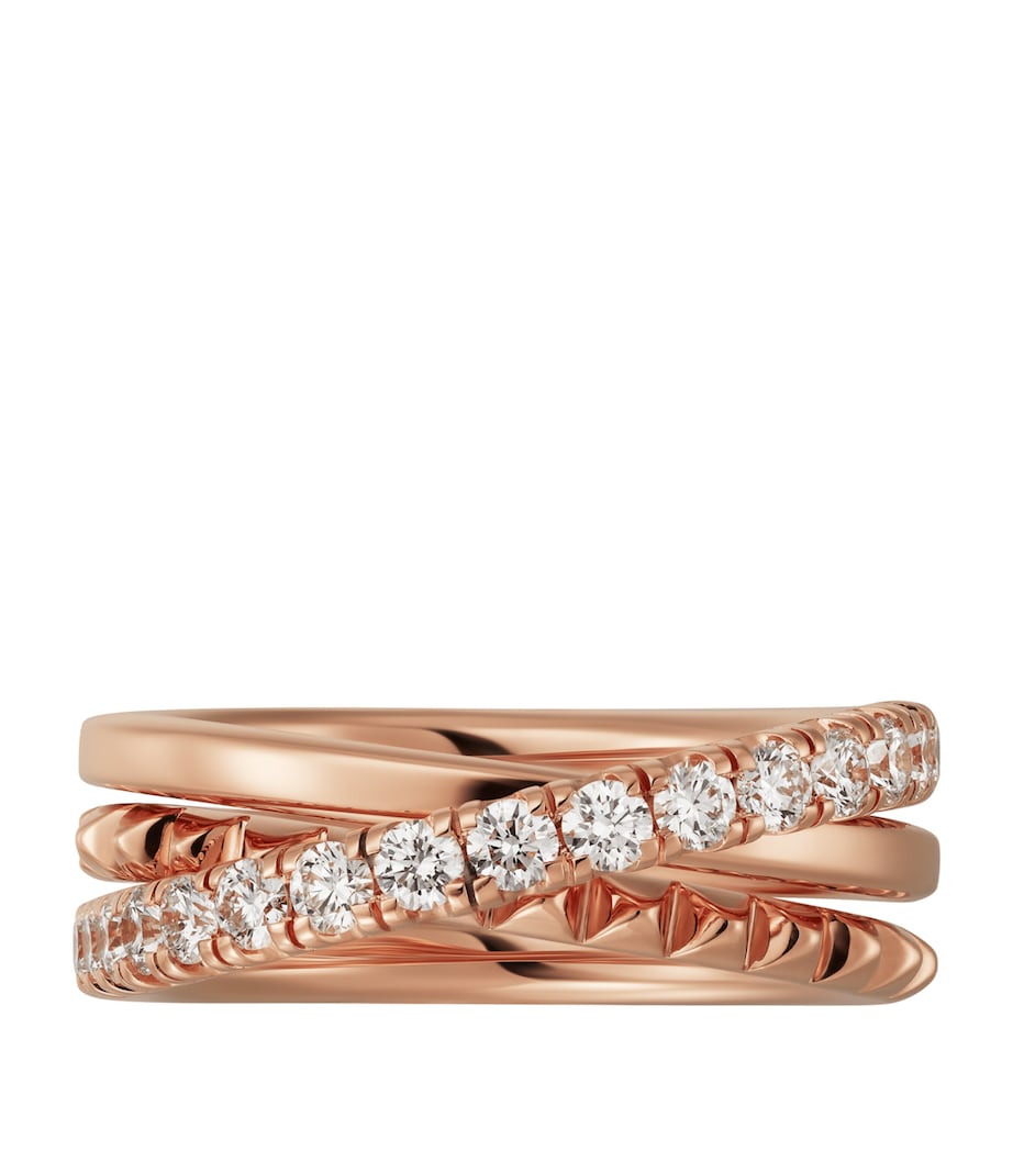 Cartier Rose Gold and Diamond Étincelle de Cartier Ring Rose Gold Image 3