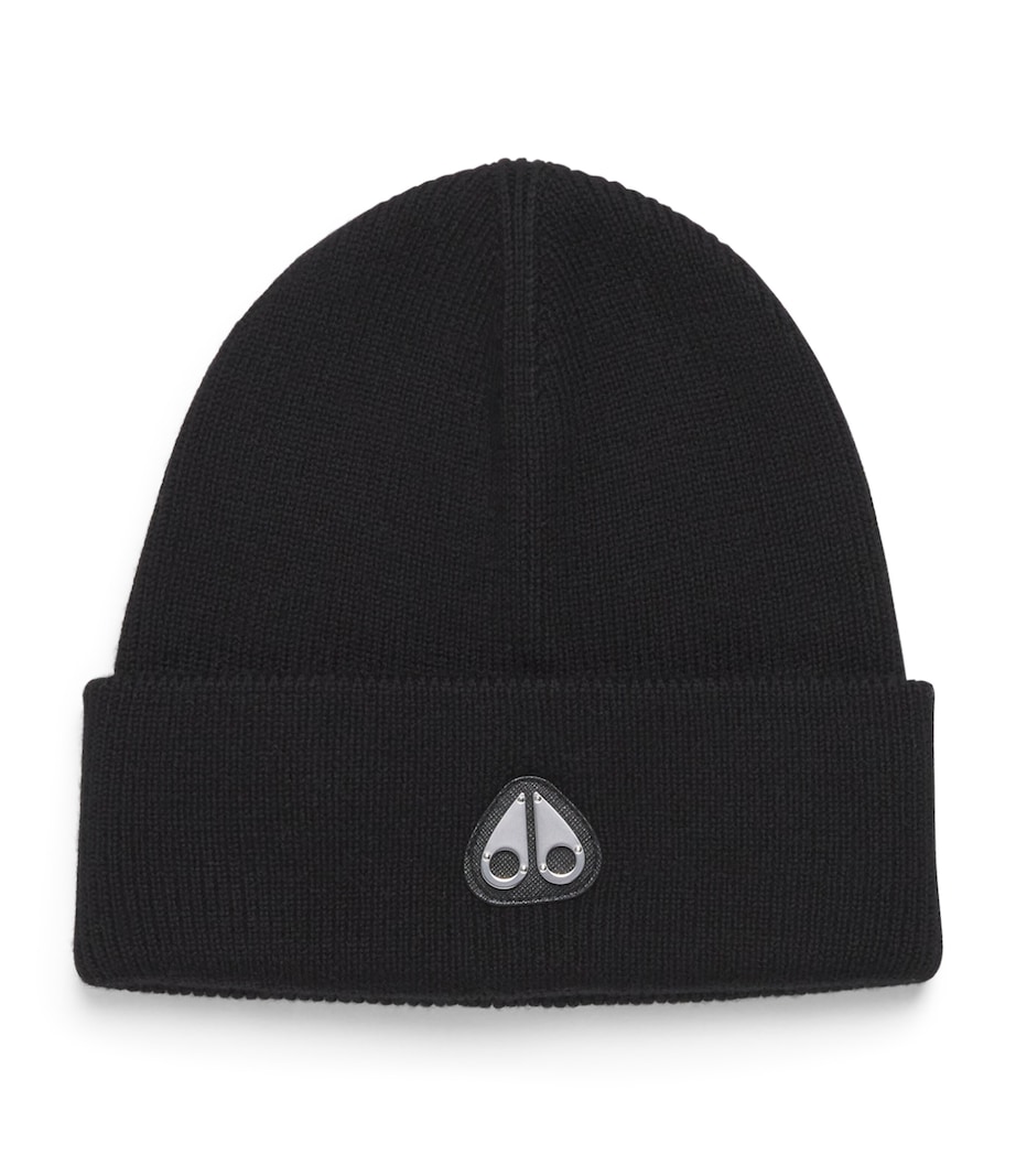 Wool Logo Beanie 292BLACK Image 1