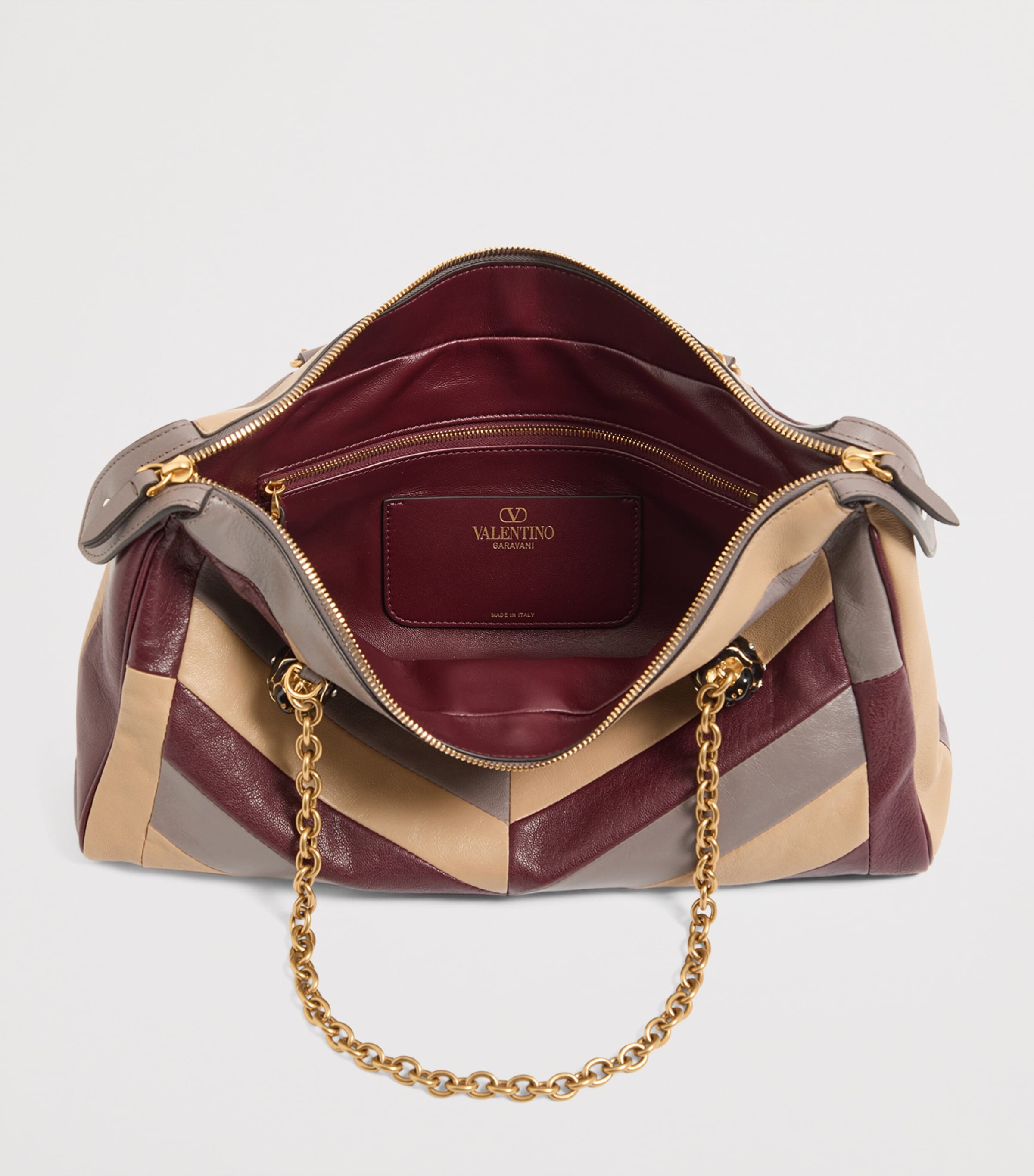 Valentino Garavani Medium Lambskin Panthea Shoulder Bag Image 5
