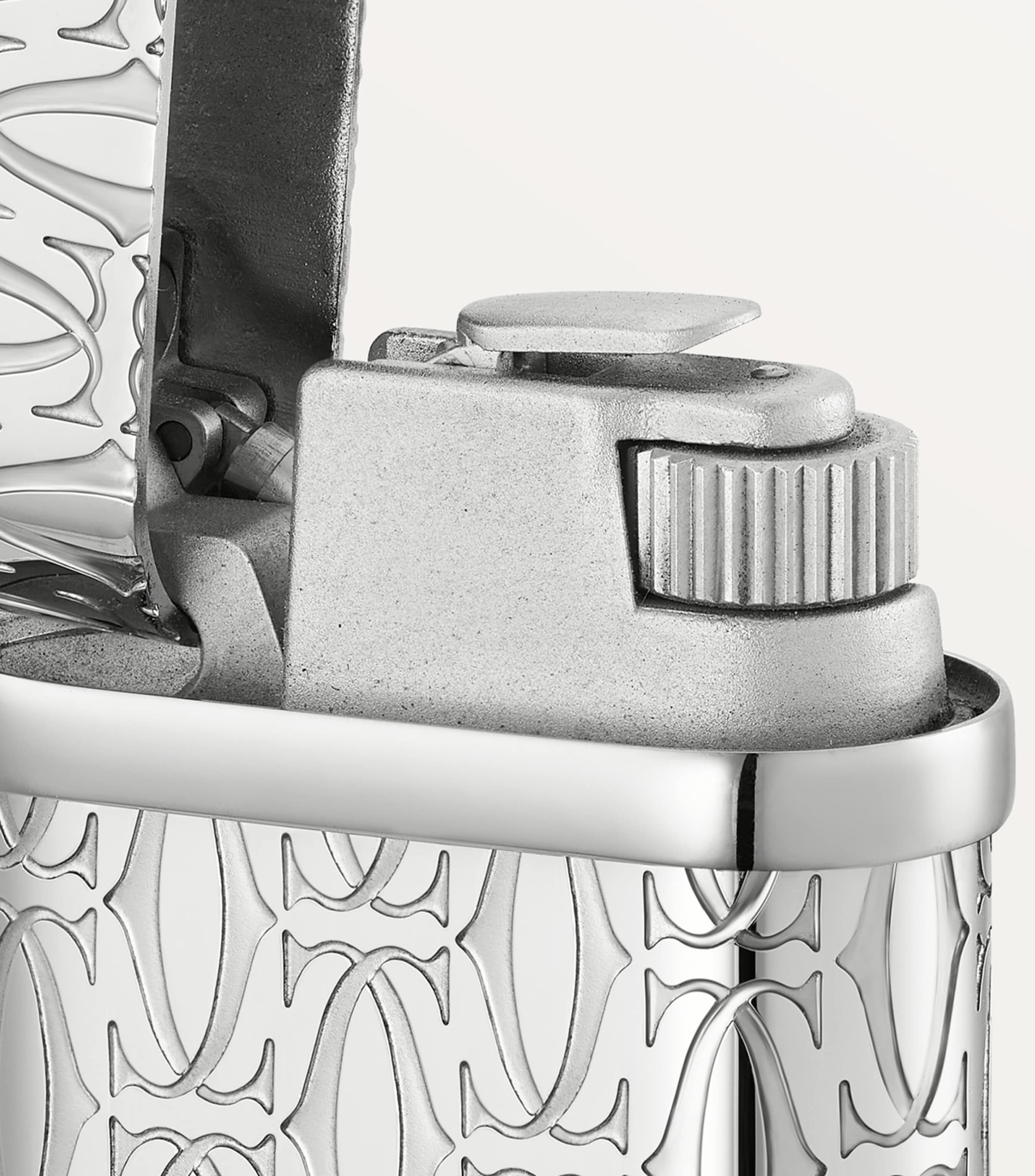 Palladium Double C de Cartier Lighter PALLADIUM Image 4