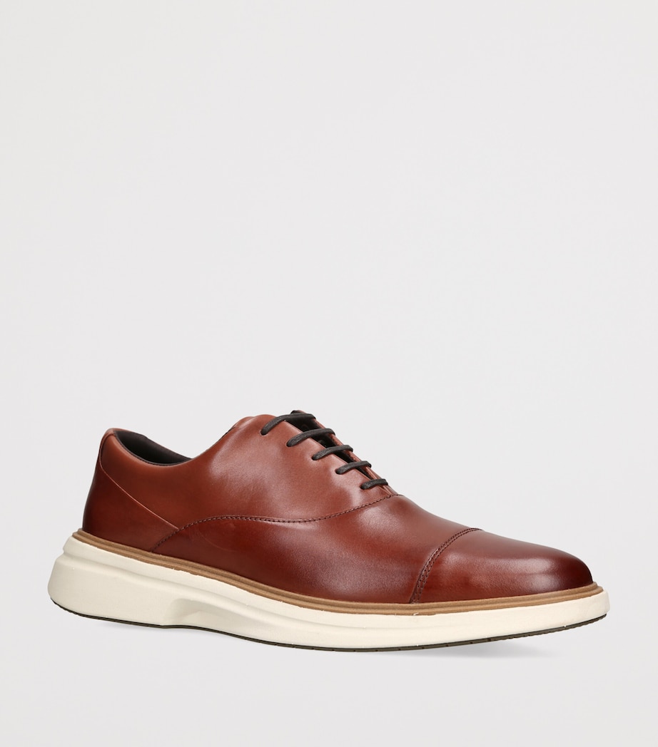 Cole Haan Leather Øriginalgrand Cityspectre Oxford Shoes Tan Image 2